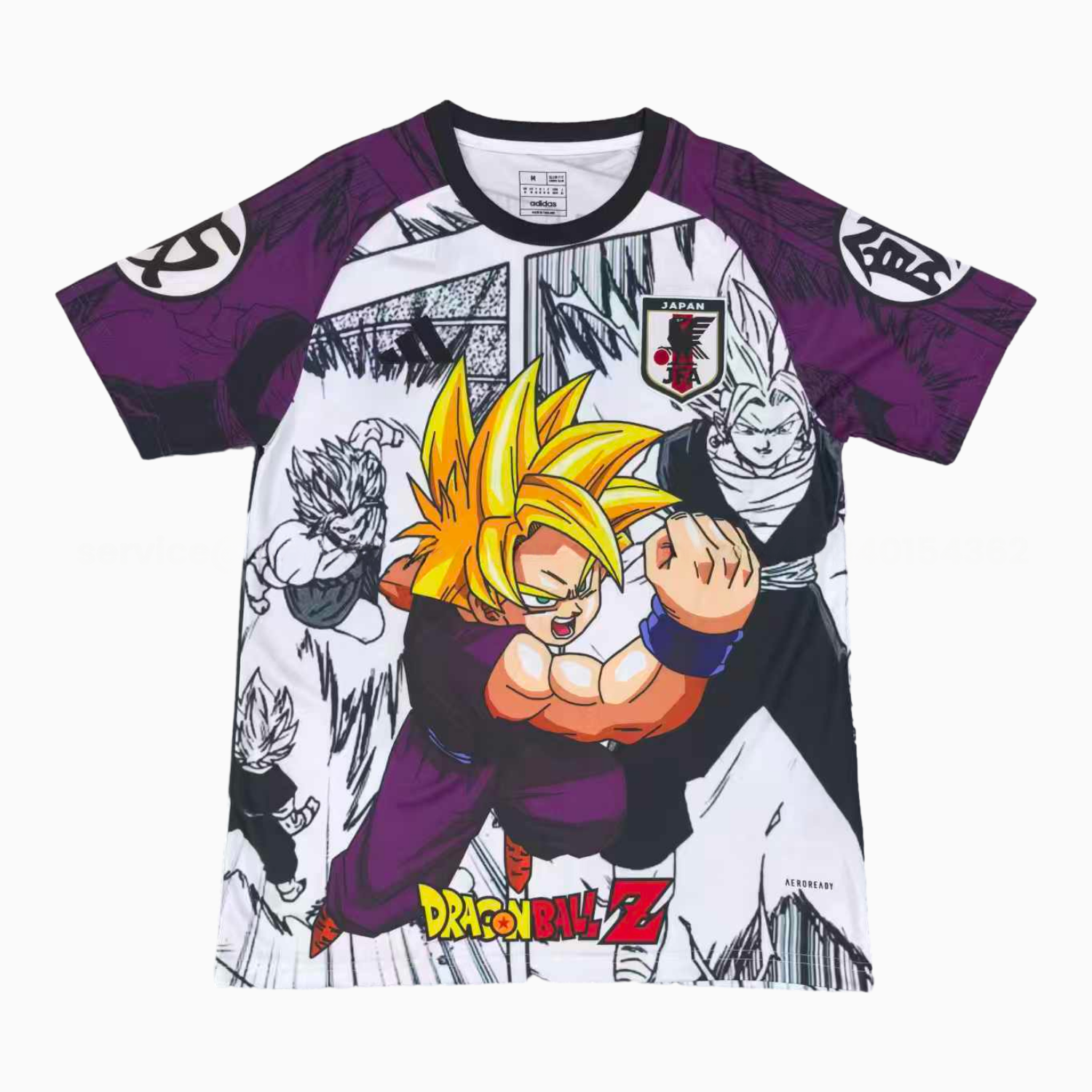 Japan 25-26 Gold Hair Trunks Special Jersey - Fans Version - JerseysGala