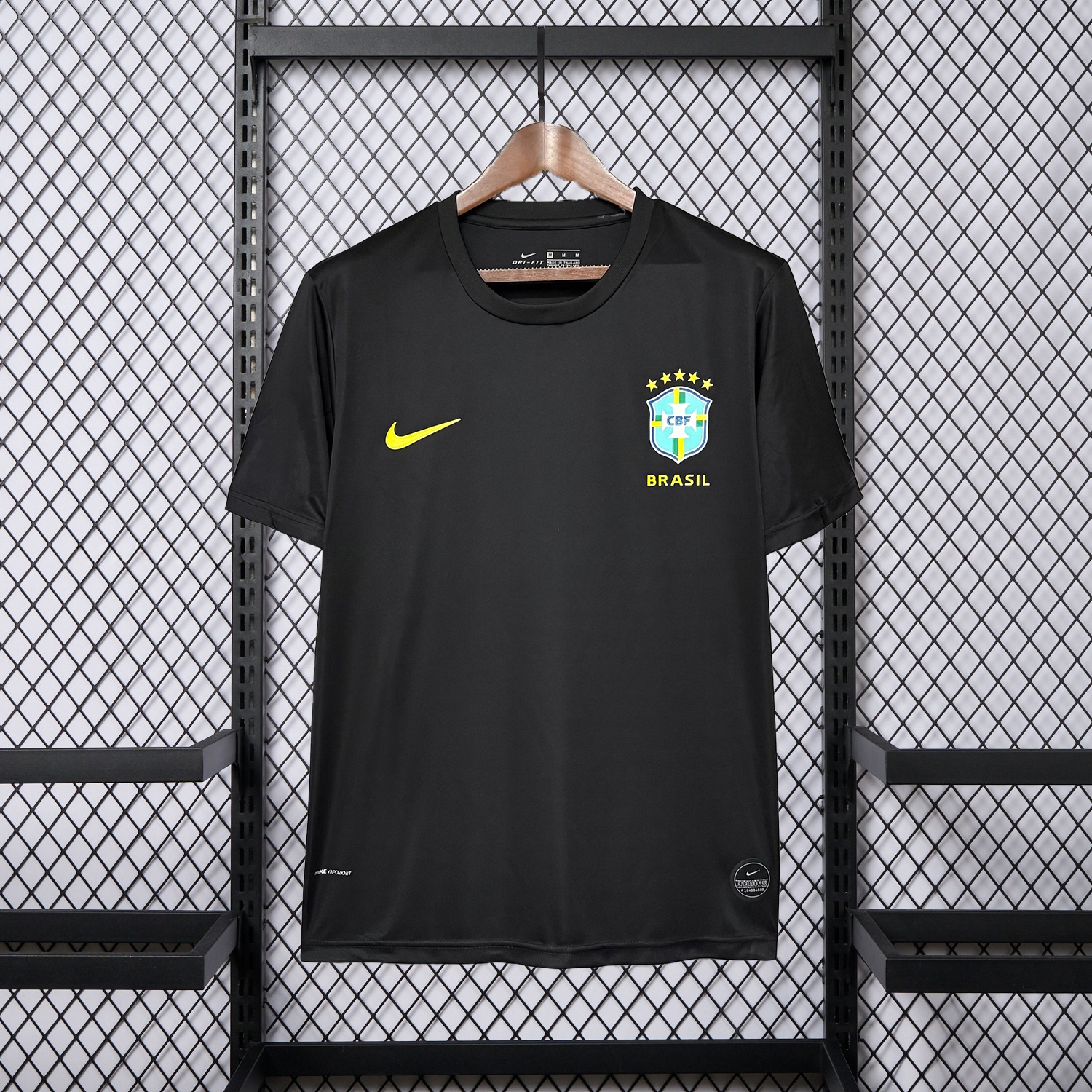 Brazil 2026 Pure Black Training Jersey - Fans Version - JerseysGala
