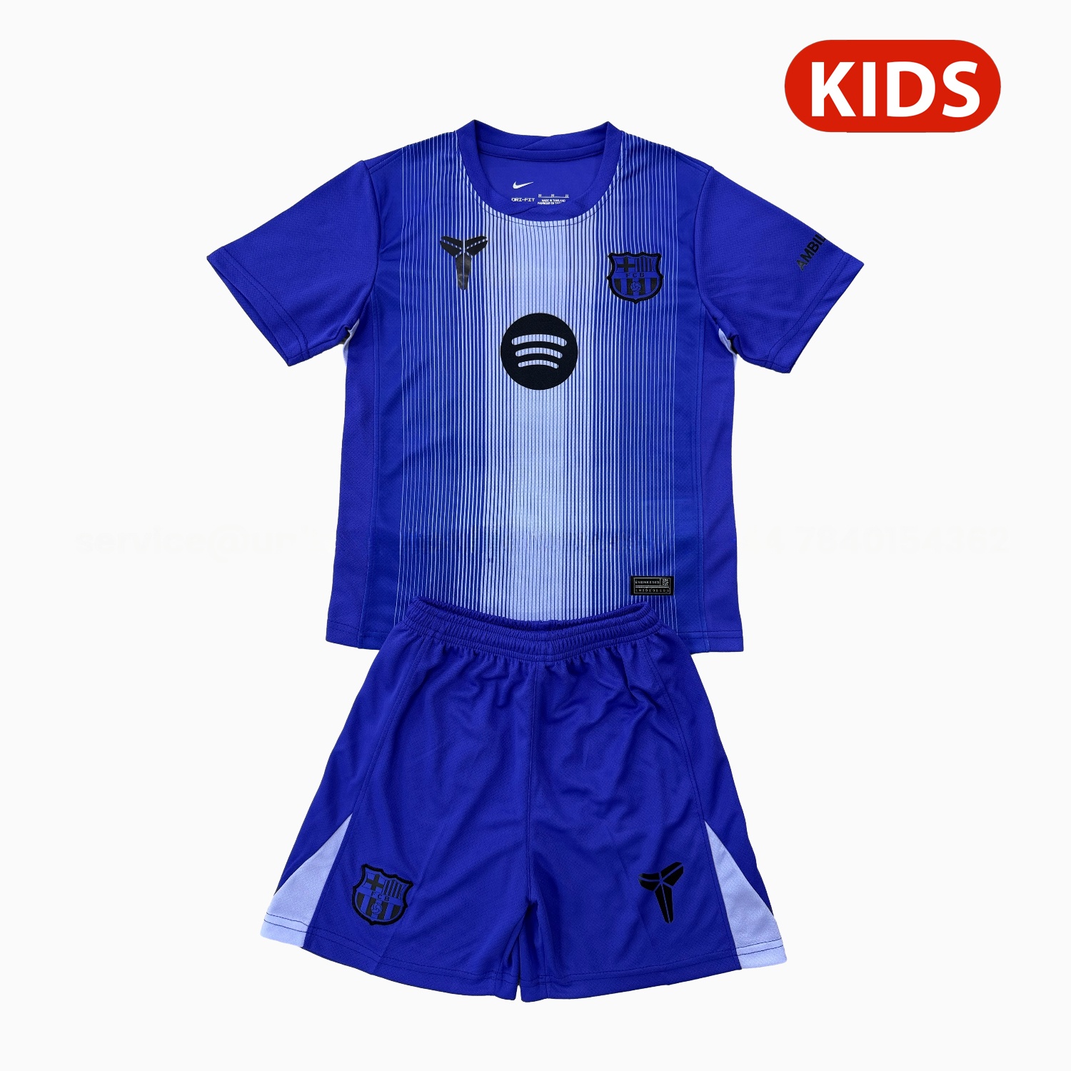 Barcelona 25-26 Purple Goalkeeper Kids Kit - JerseysGala