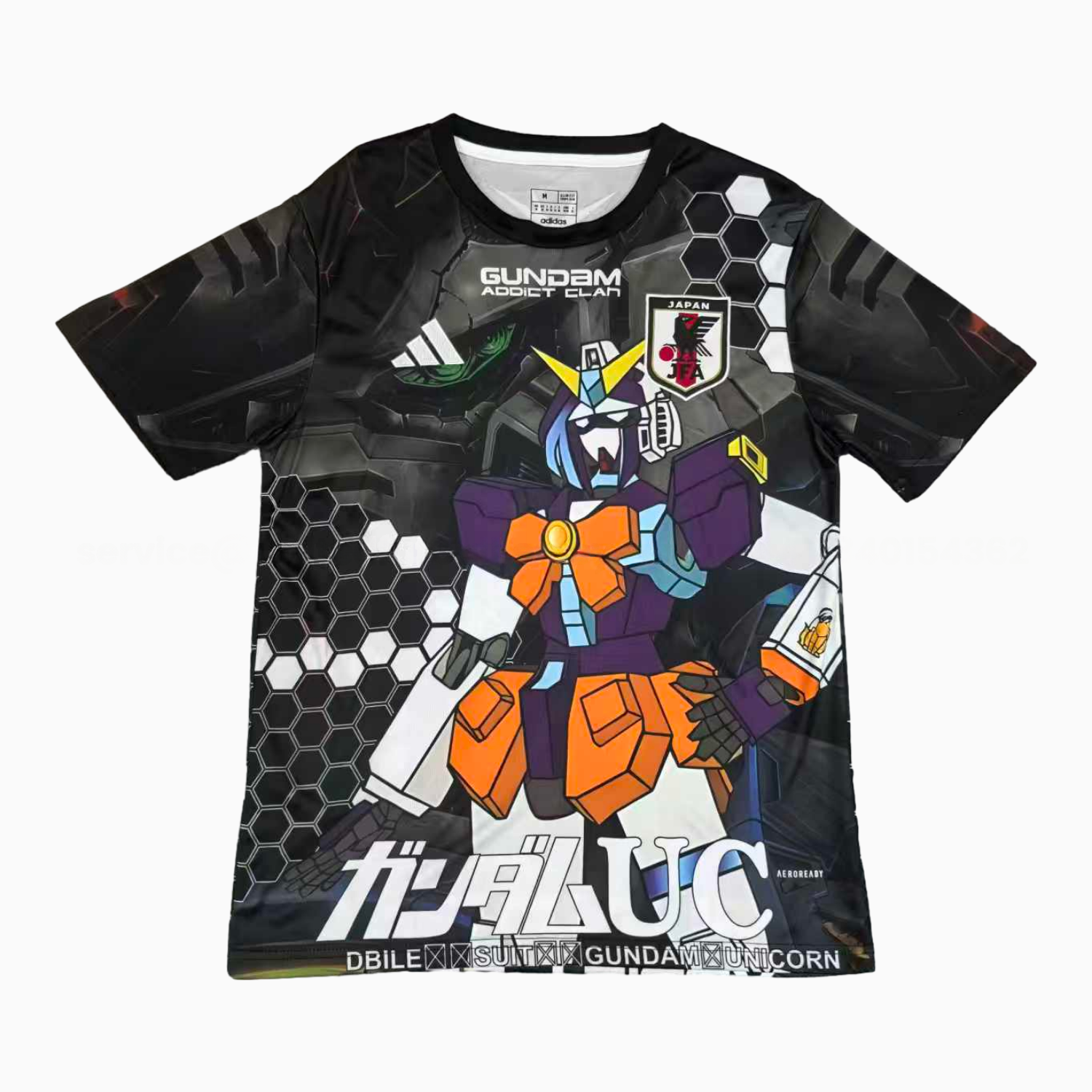Japan 25-26 Gundam Black Special Jersey - Fans Version - JerseysGala