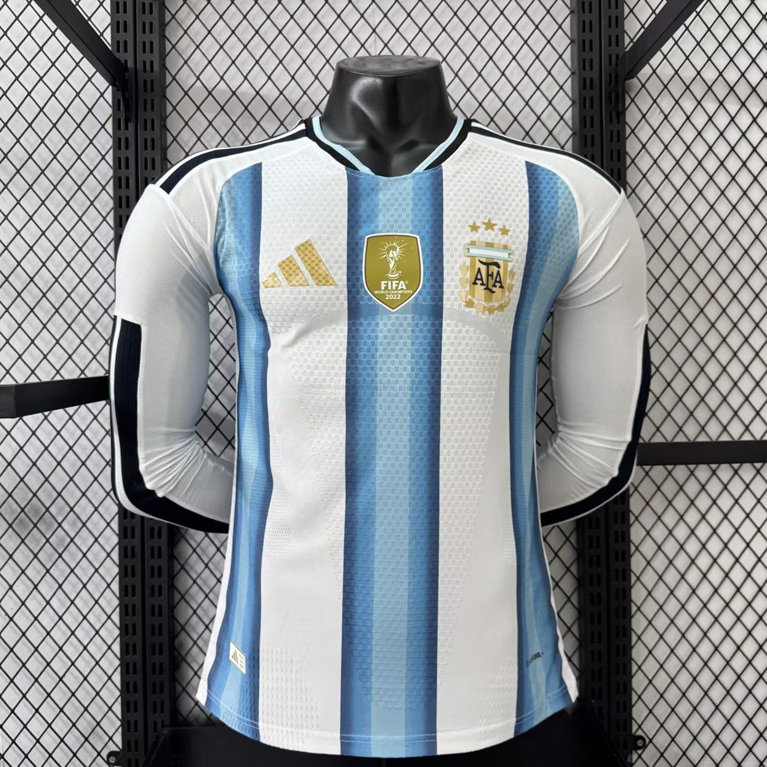 Argentina 2026 Home Long Sleeves Jersey - Player Version - JerseysGala