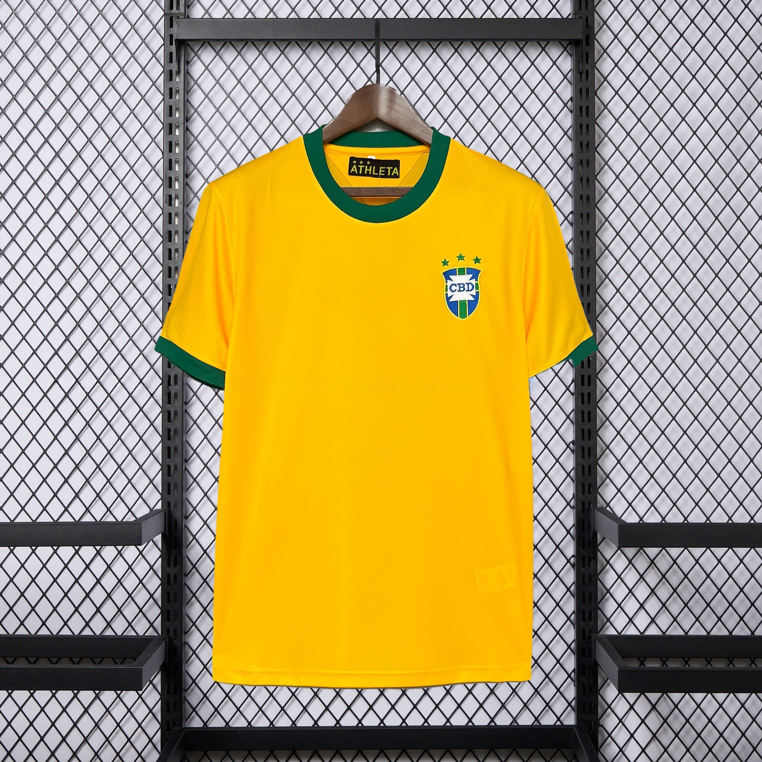Retro Brazil 1971 Home Jersey - JerseysGala