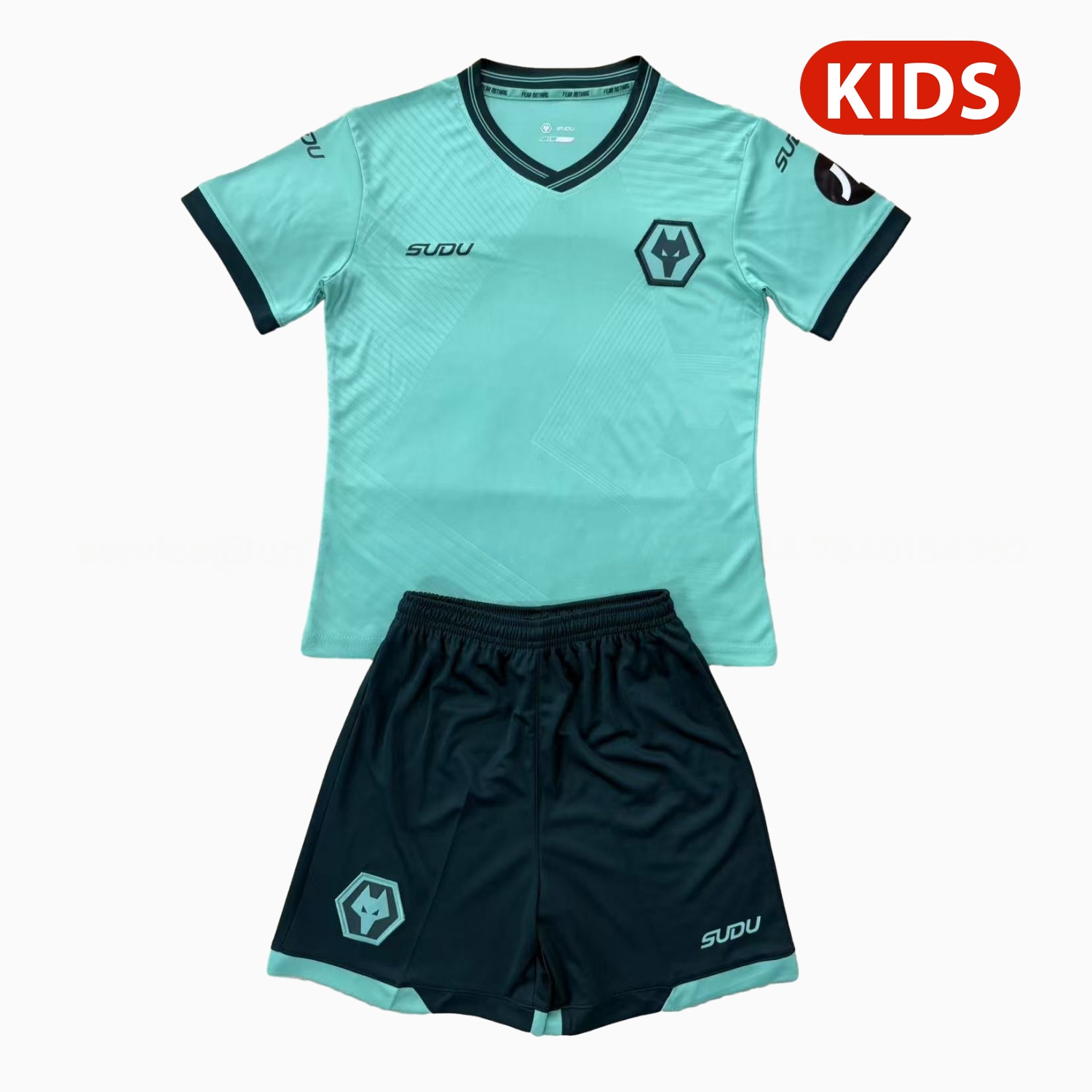 Wolverhampton Wanderers Wolves 25-26 Away Kids Kit - JerseysGala