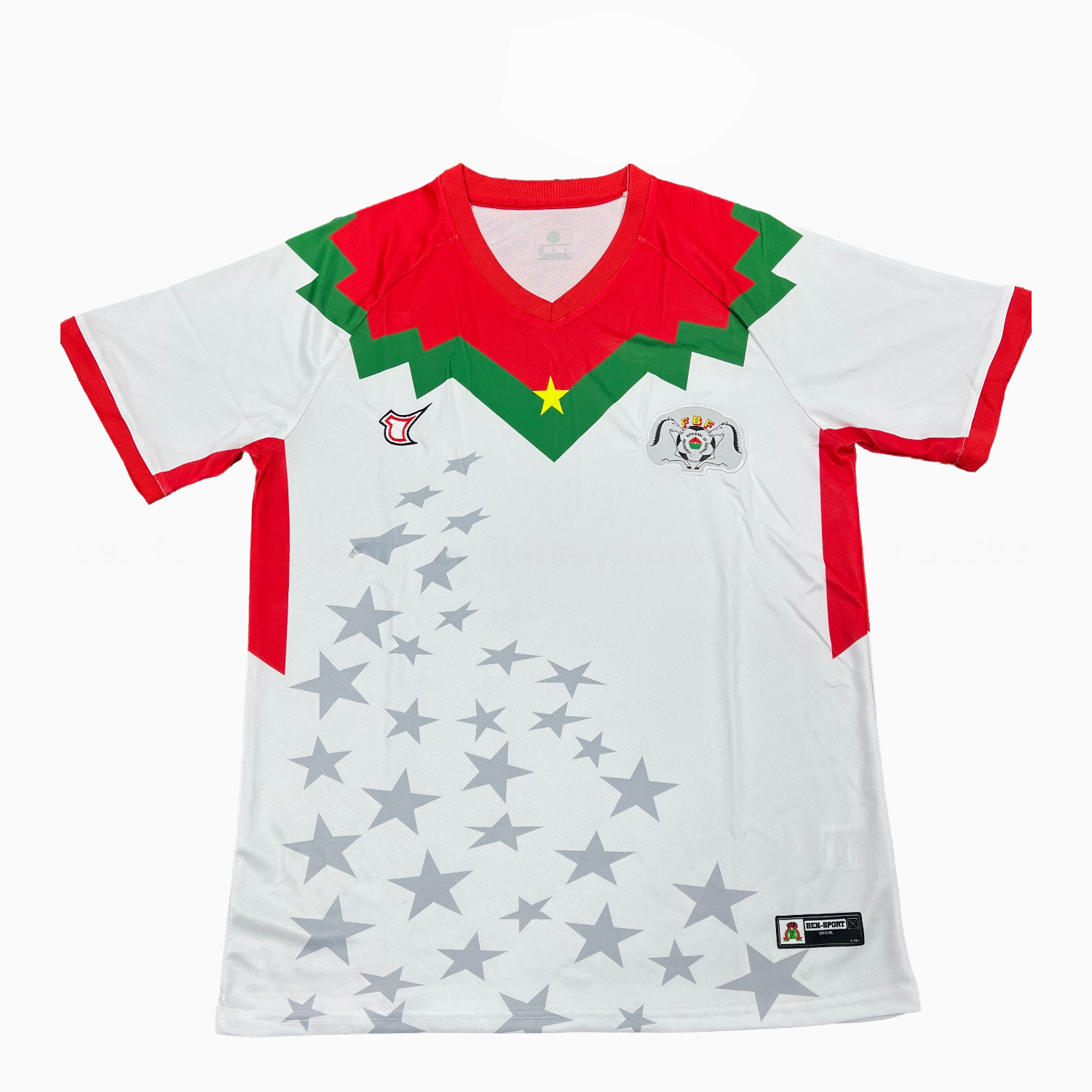 Burkina Faso 2026 Away Stars White Special Jersey - Fans Version - JerseysGala