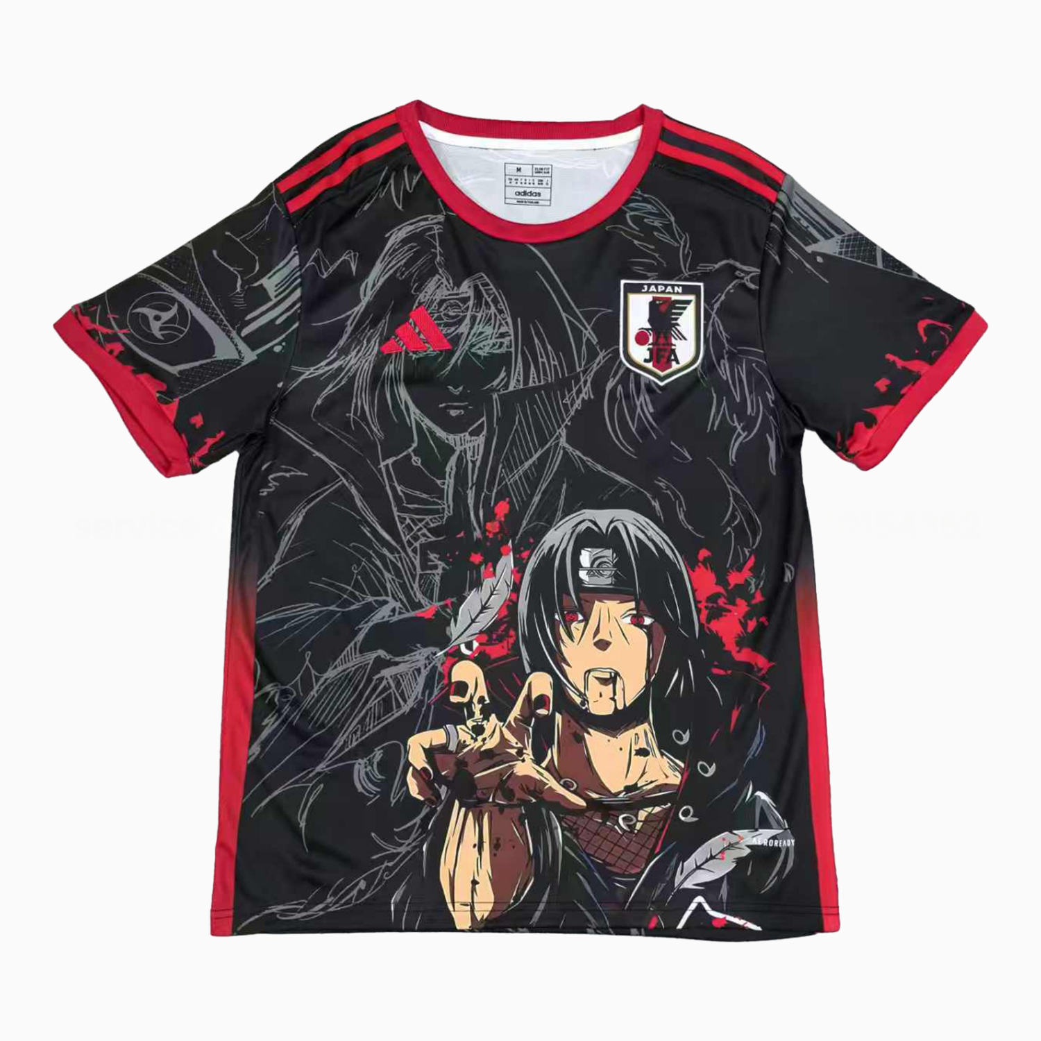 Japan 25-26 Uchiha Itachi Amaterasu Special Jersey - Fans Version - JerseysGala