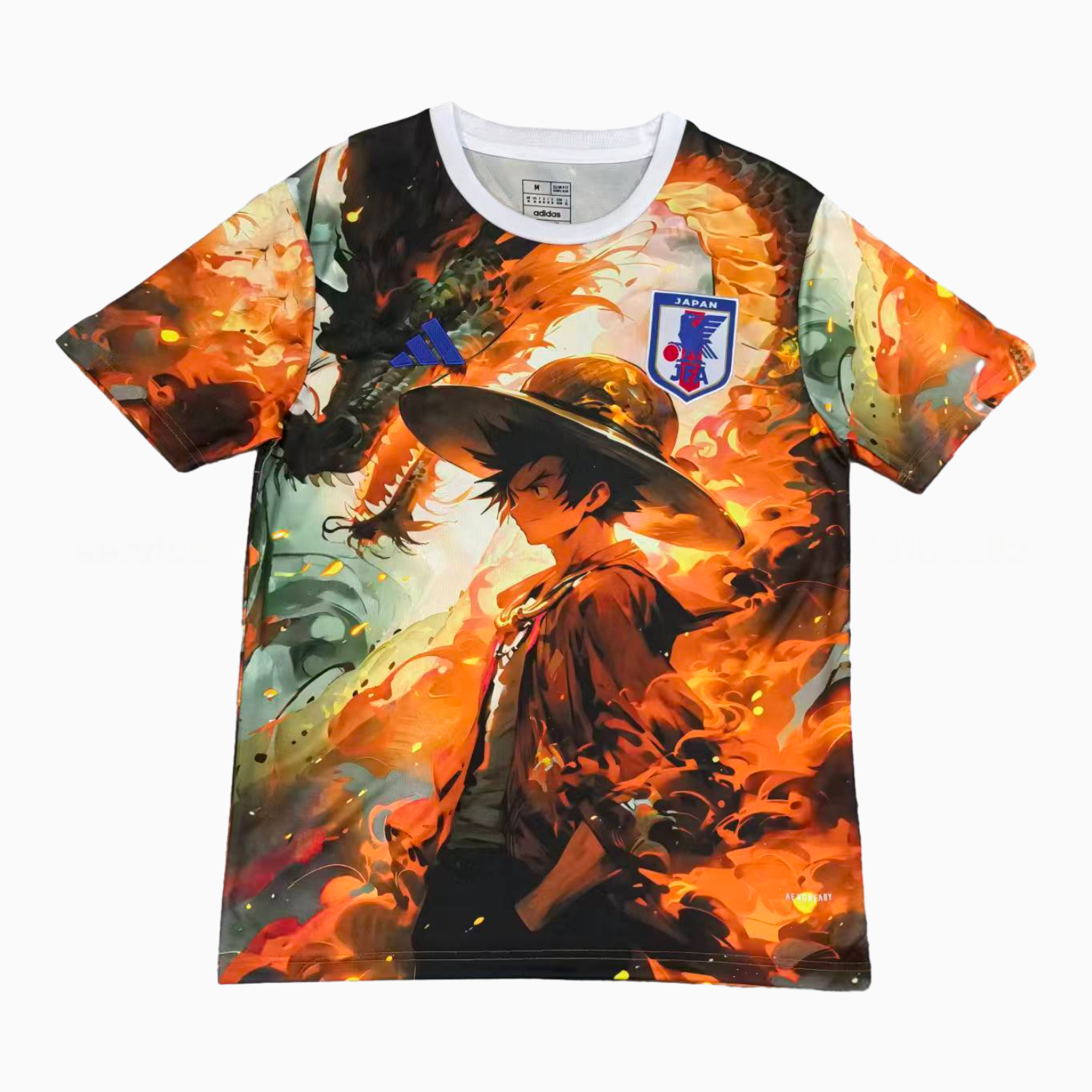 Japan 25-26 Fire Dragon And Luffy Special Jersey - Fans Version - JerseysGala