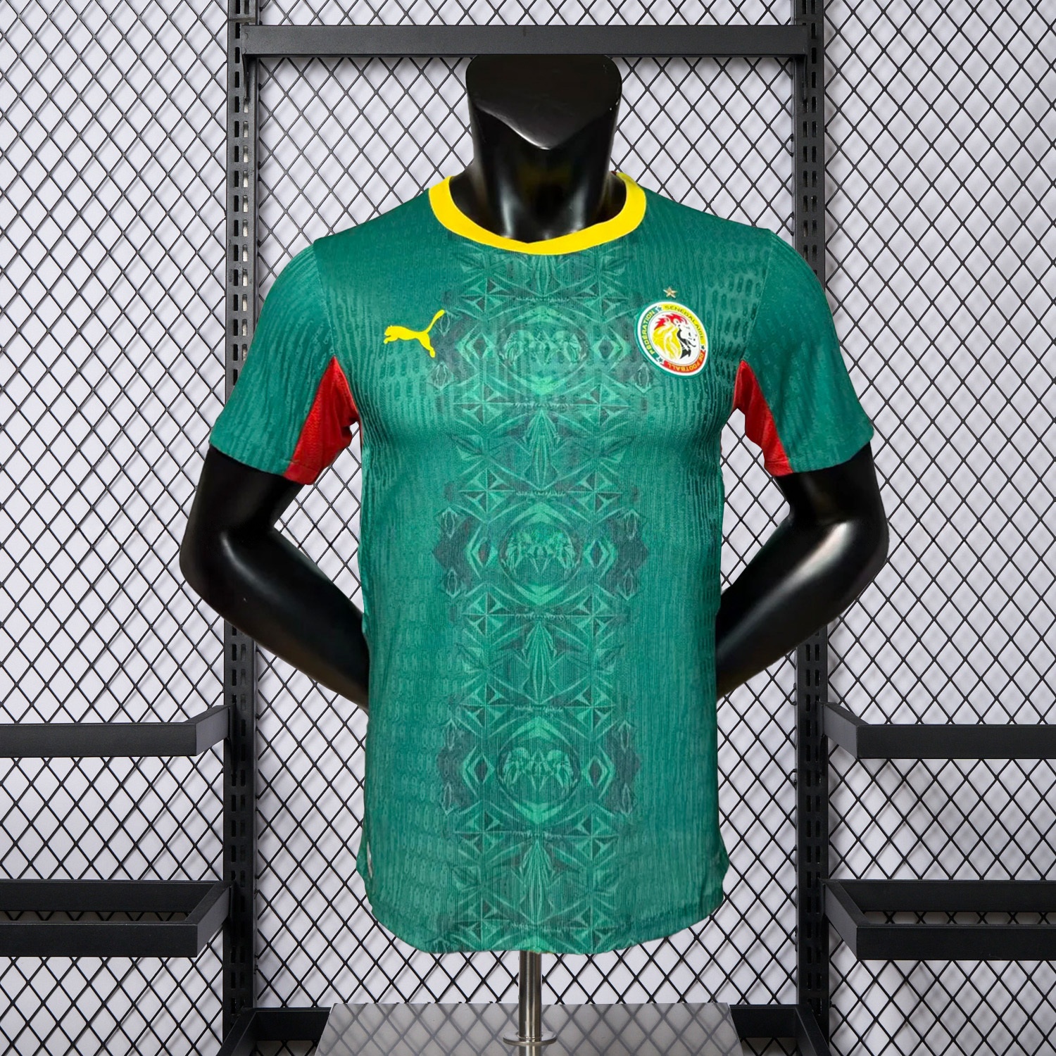 Senegal 2026 Away Green Jersey - Player Version - JerseysGala
