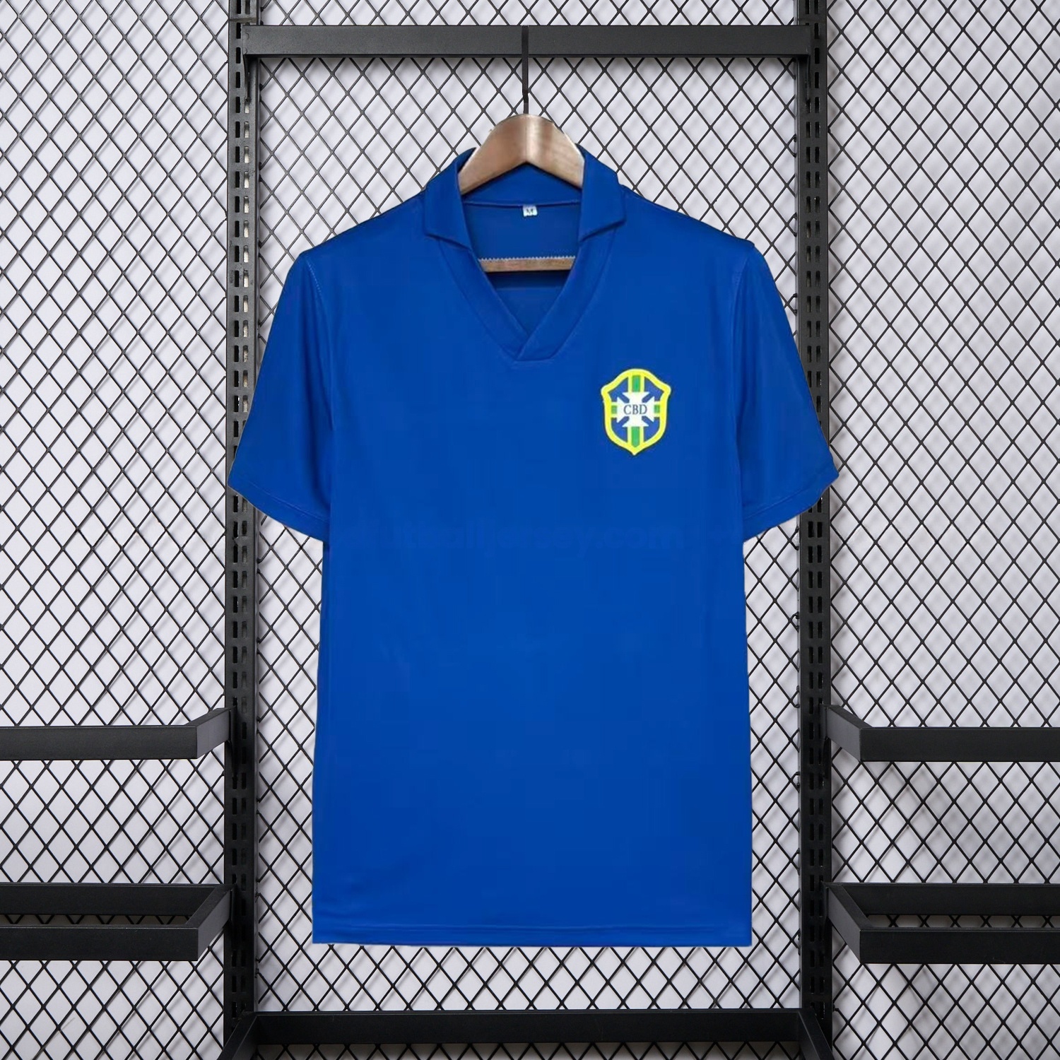 Retro Brazil 1958 Away Jersey - JerseysGala
