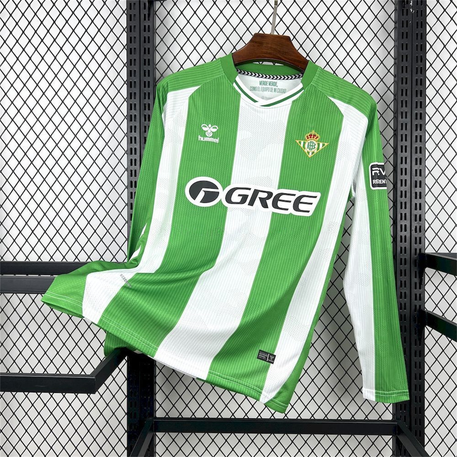 Real Betis 25-26 Home Long Sleeves Jersey - Fans Version - JerseysGala