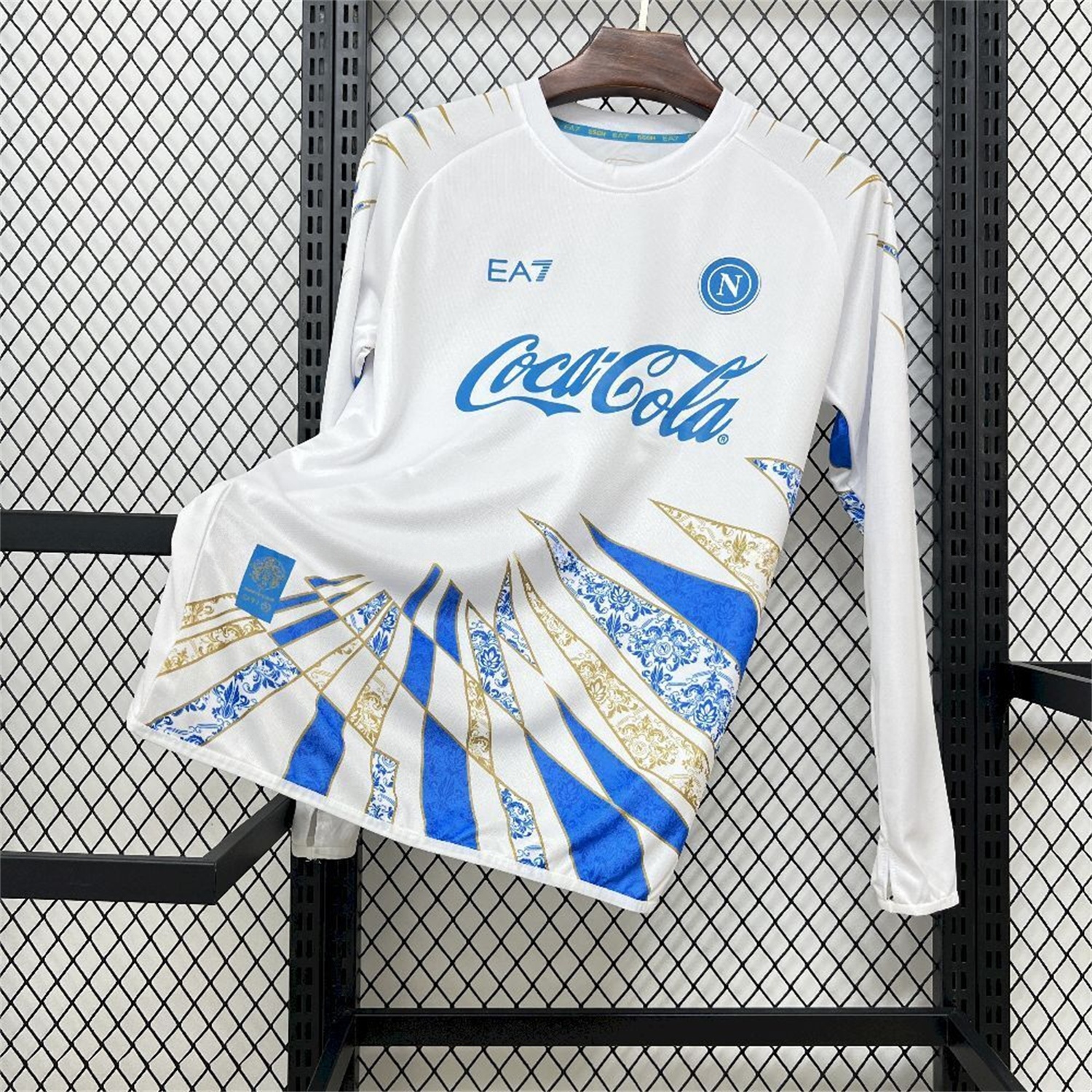 Napoli 25-26 CocaCola White Special Jersey - Fans Version - JerseysGala