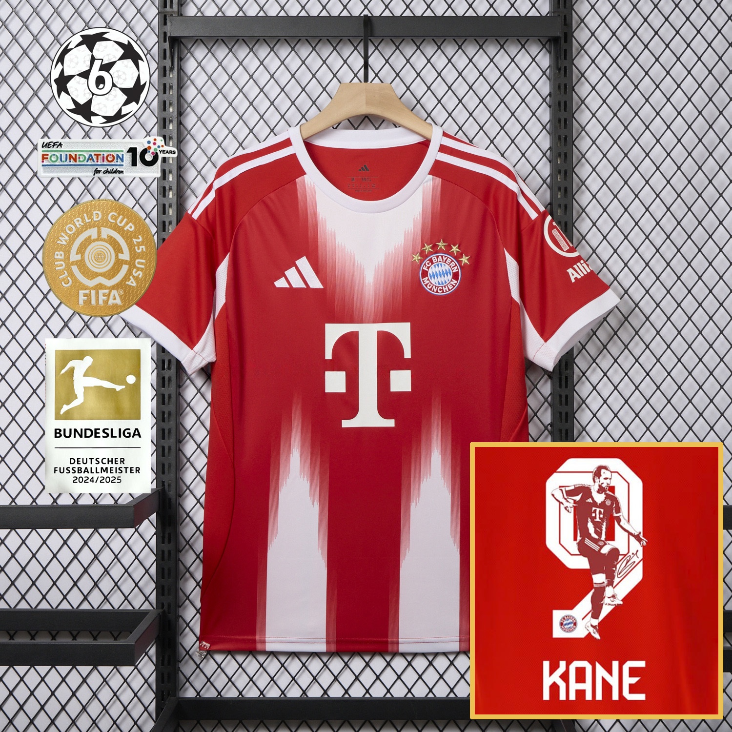 Bayern Munich 25-26 Home Kane Limited Edition Jersey - Fans Version - JerseysGala