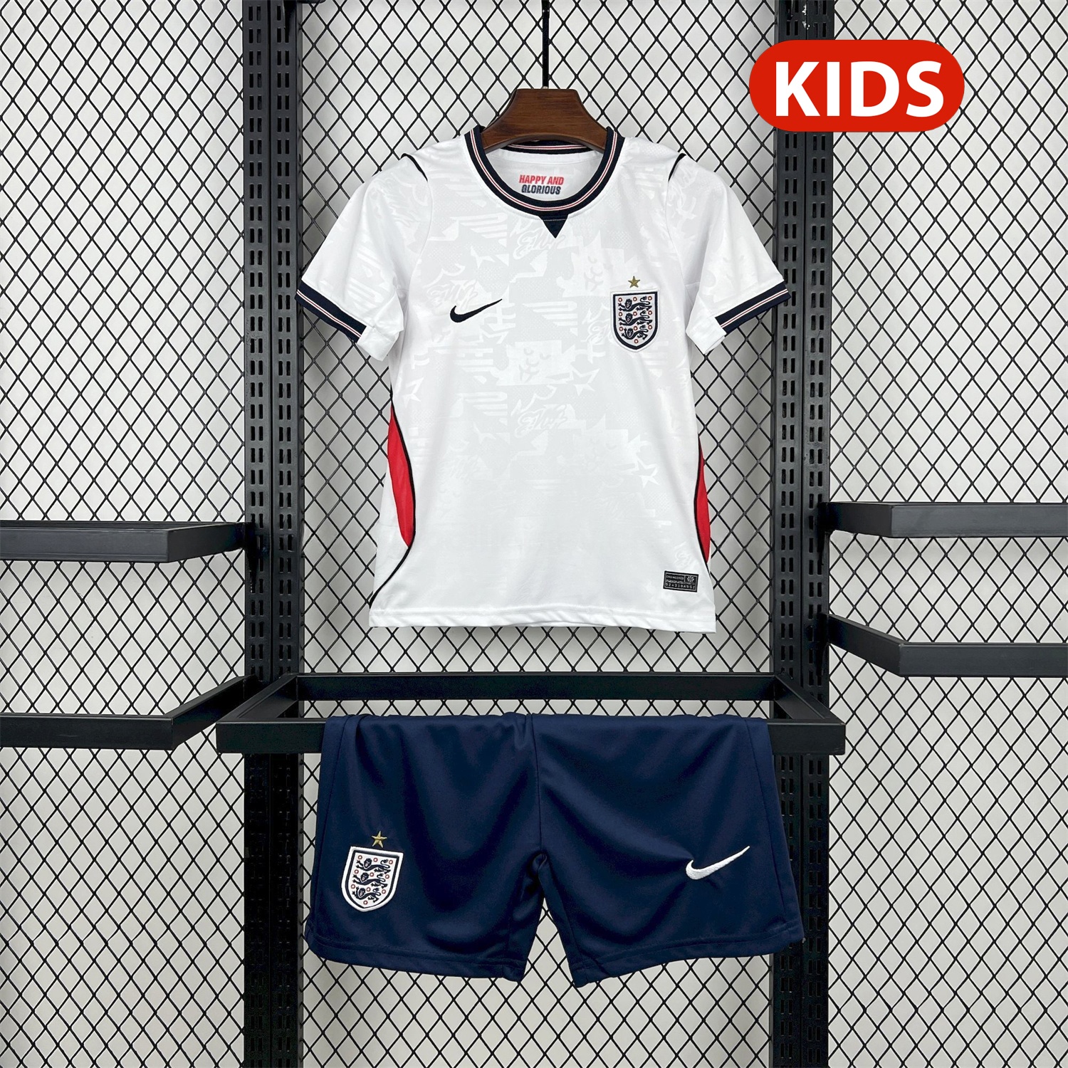 England 2026 Home White Kids Kit - JerseysGala
