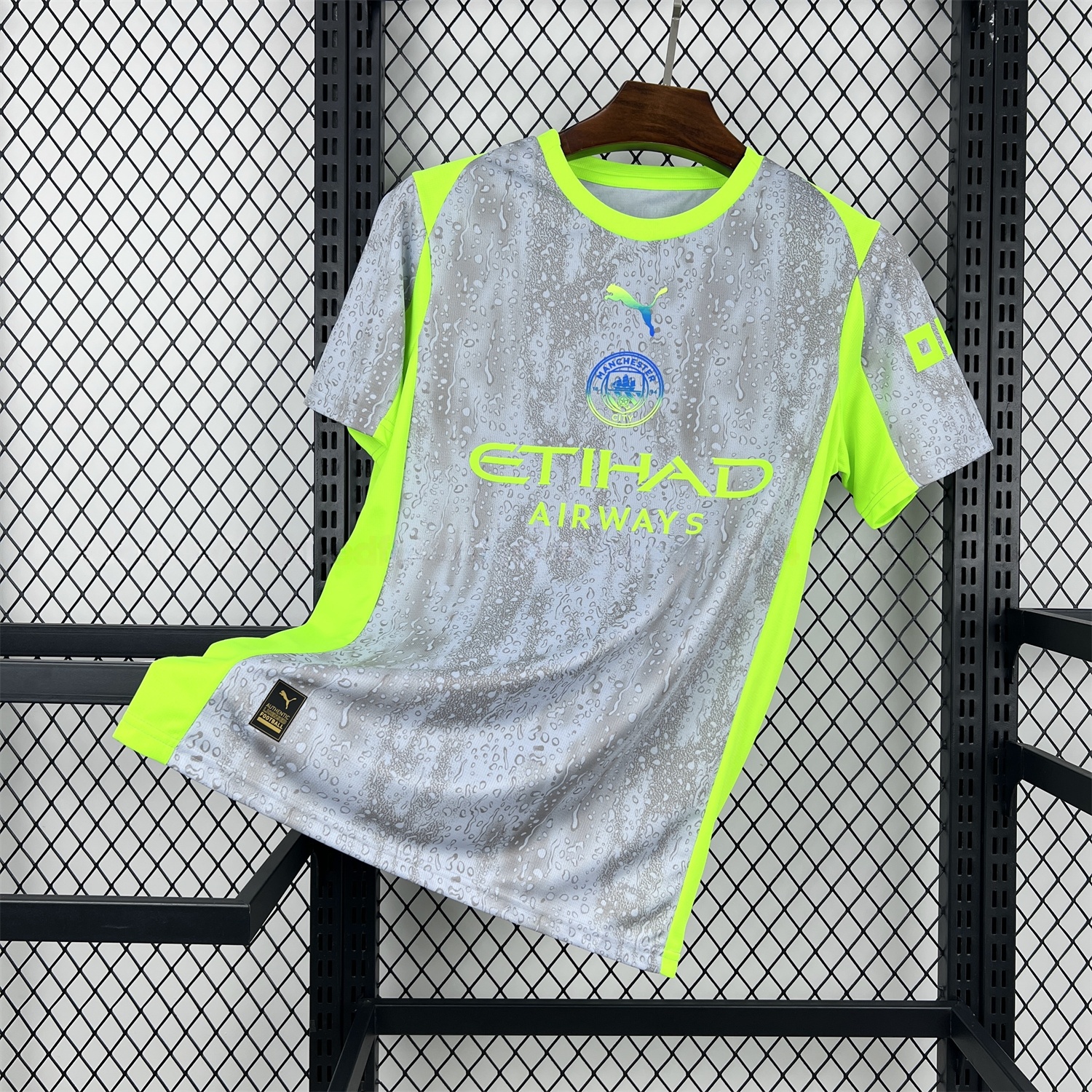 Manchester City 25-26 Third Grey Jersey - Fans Version - JerseysGala