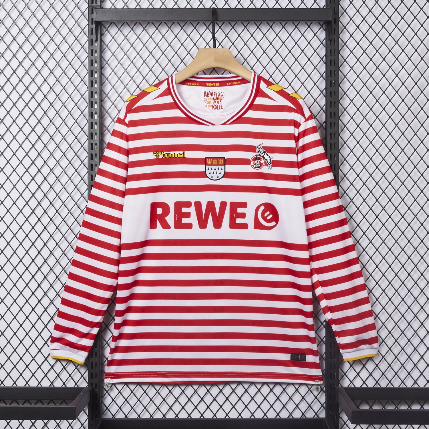 Köln 25-26 Carnival Special Long Sleeves Jersey - Fans Version - JerseysGala