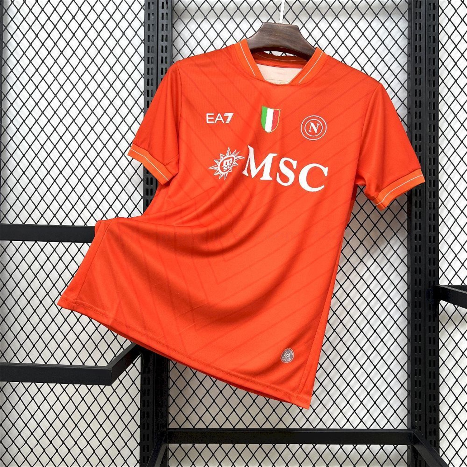 Napoli 25-26 Goalkeeper Orange Jersey - Fans Version - JerseysGala
