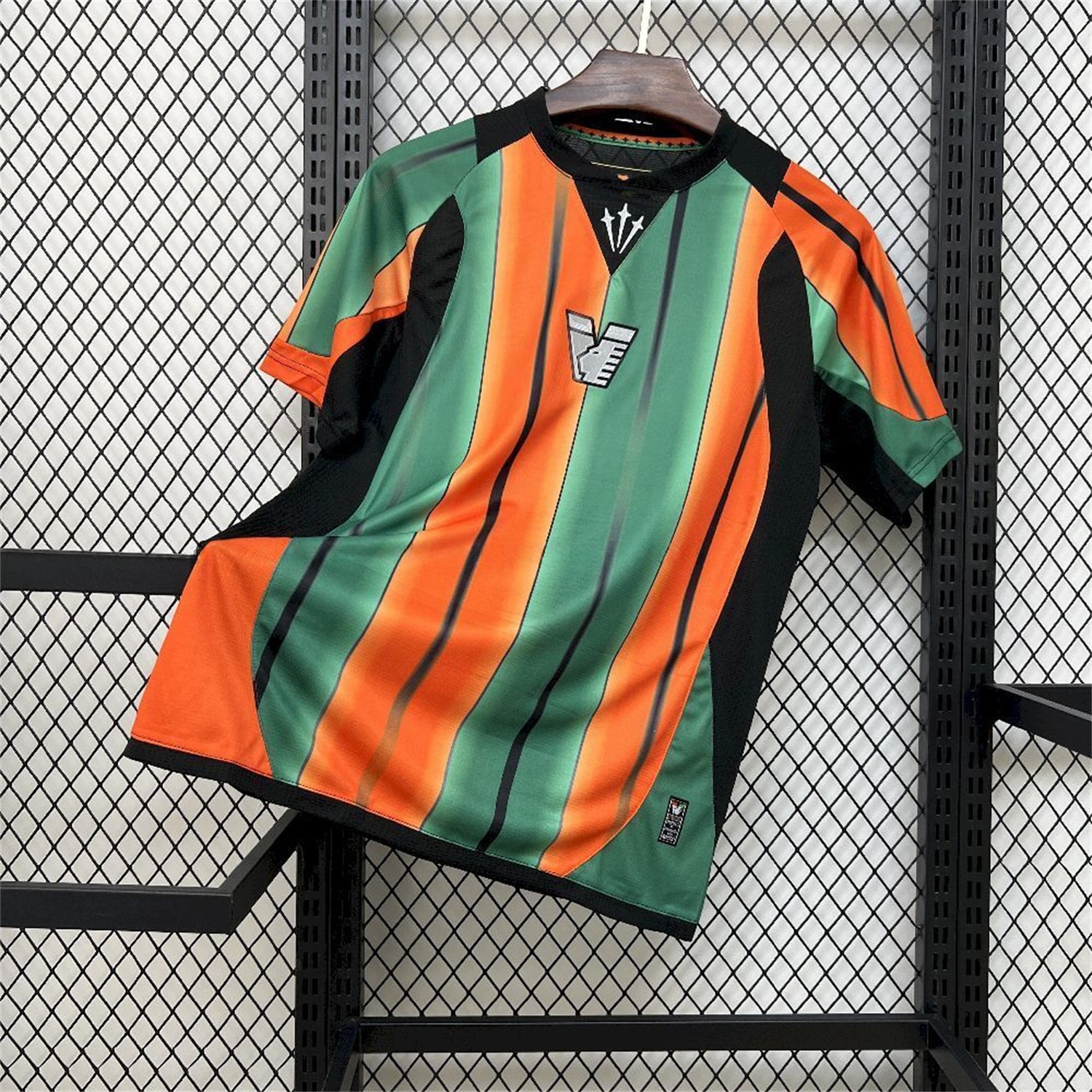 Venezia FC 25-26 Orange And Green Unsponsored Special Jersey - Fans Version - JerseysGala