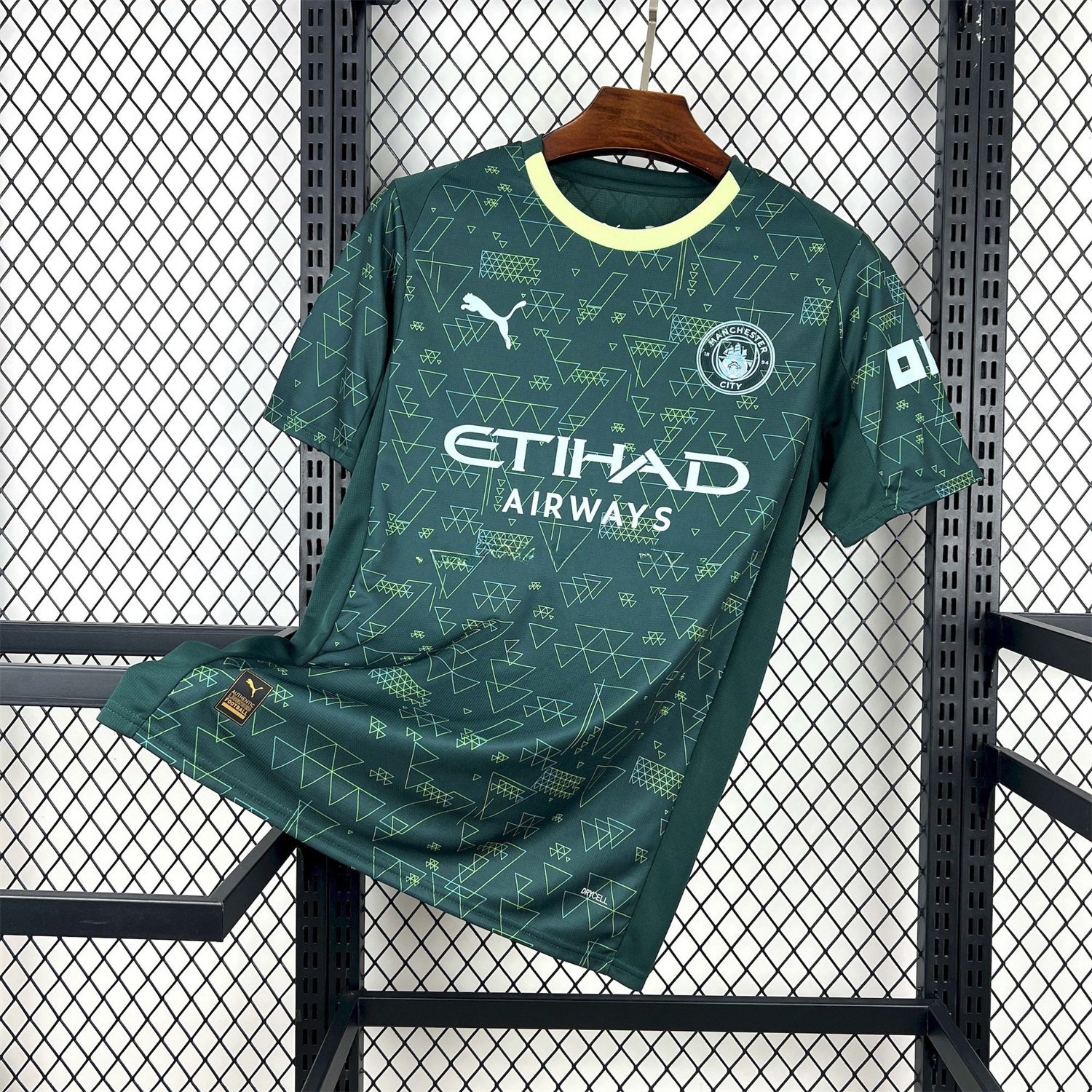 Manchester City 25-26 Fourth Green Jersey - Fans Version - JerseysGala