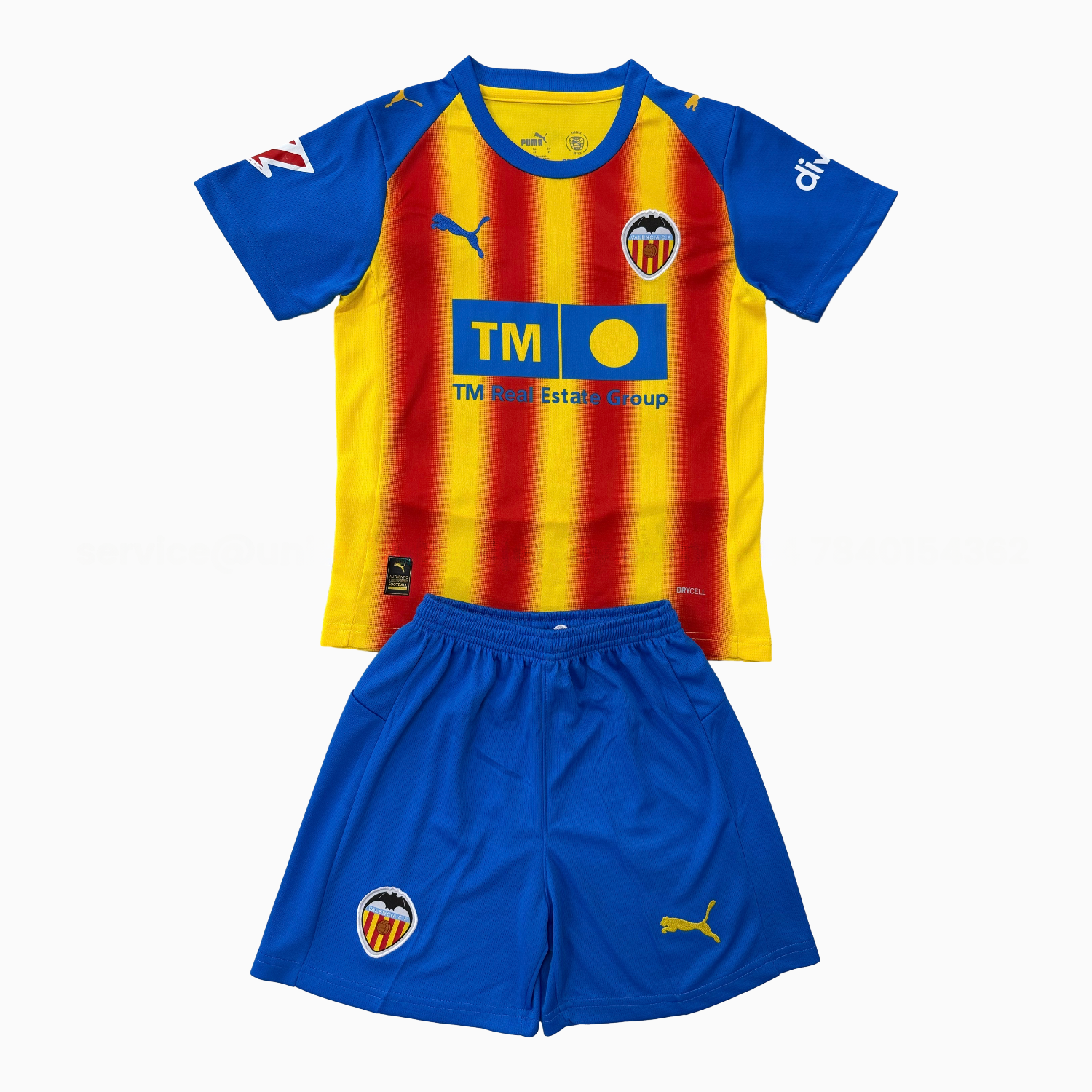 Valencia 25-26 Third Men's Adult Jersey Set - Fans Version - JerseysGala