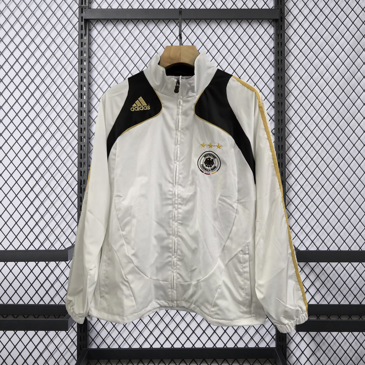 Retro Germany 2006 White Windbreaker - JerseysGala