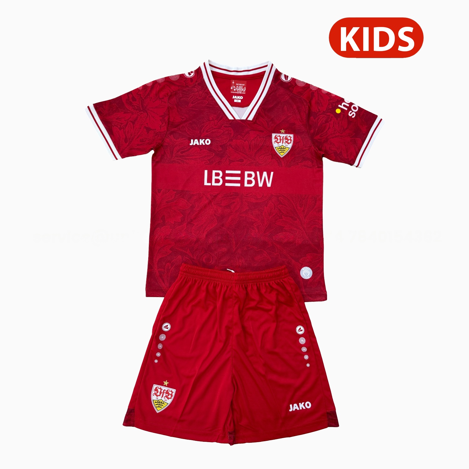 Stuttgart 25-26 Away Kids Kit - JerseysGala