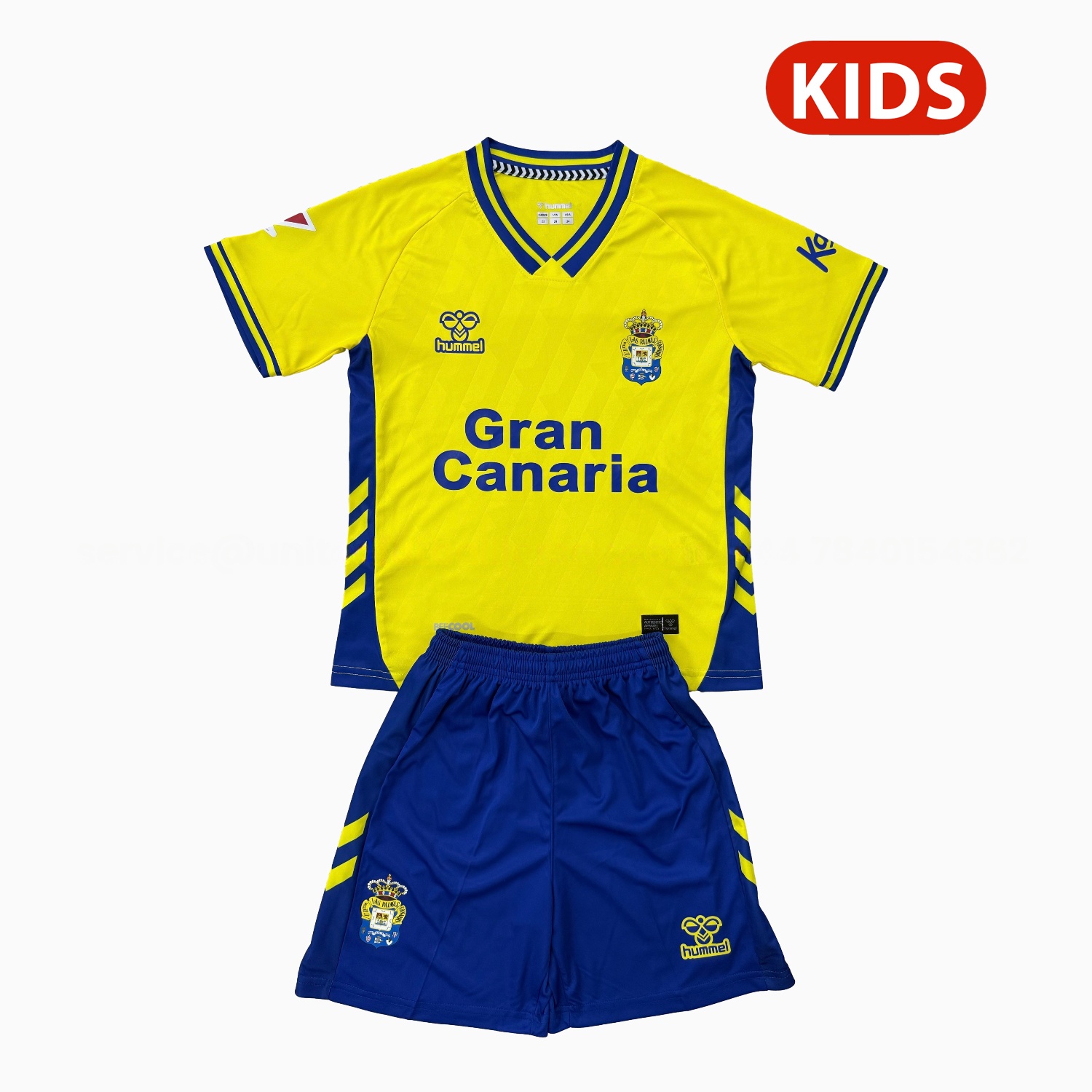 Las Palmas 25-26 Home Kids Kit - JerseysGala
