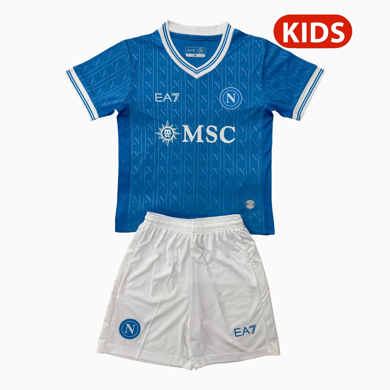 Napoli 25-26 European Home Kids Kit - JerseysGala