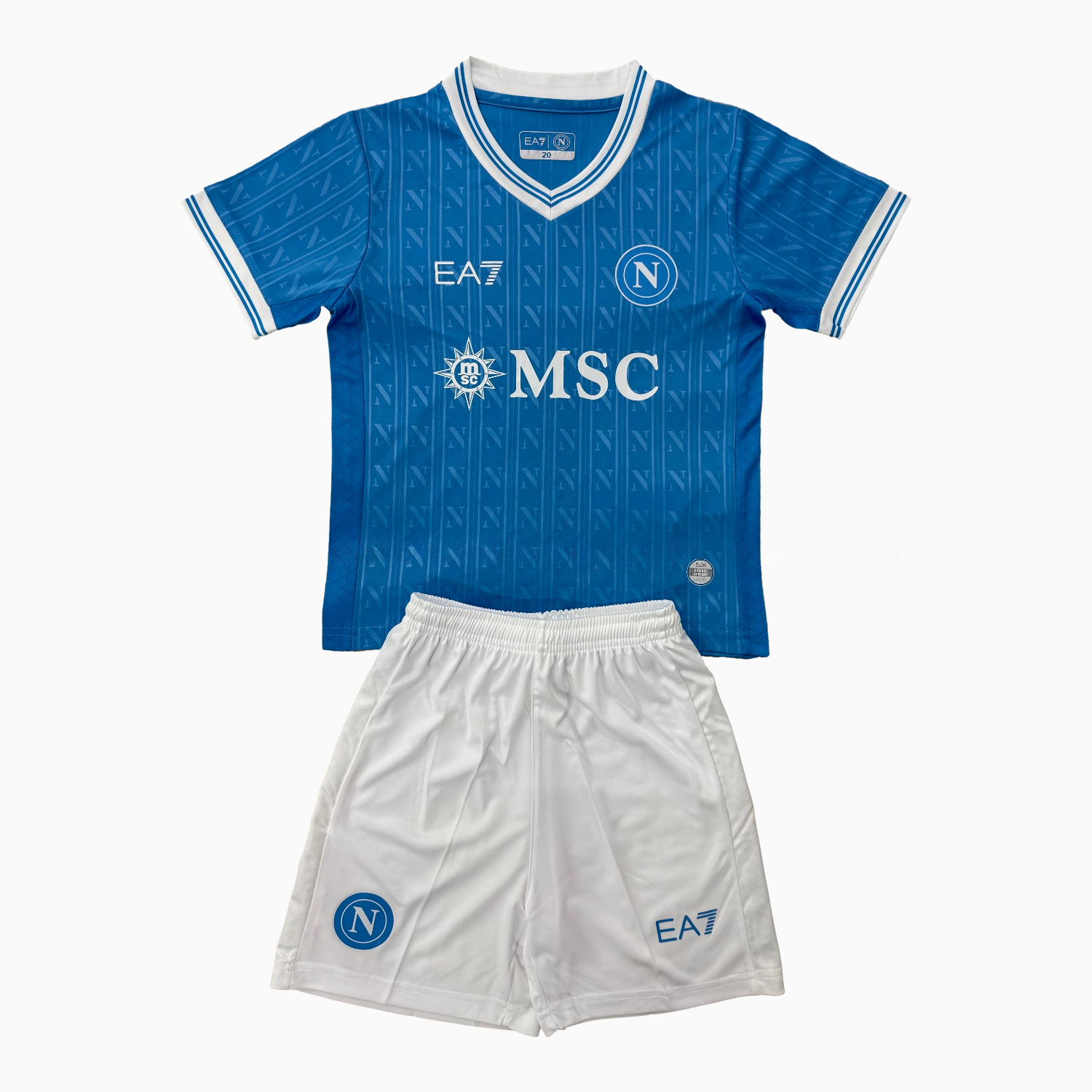 Napoli 25-26 European Home Men's Adult Jersey Set - Fans Version - JerseysGala