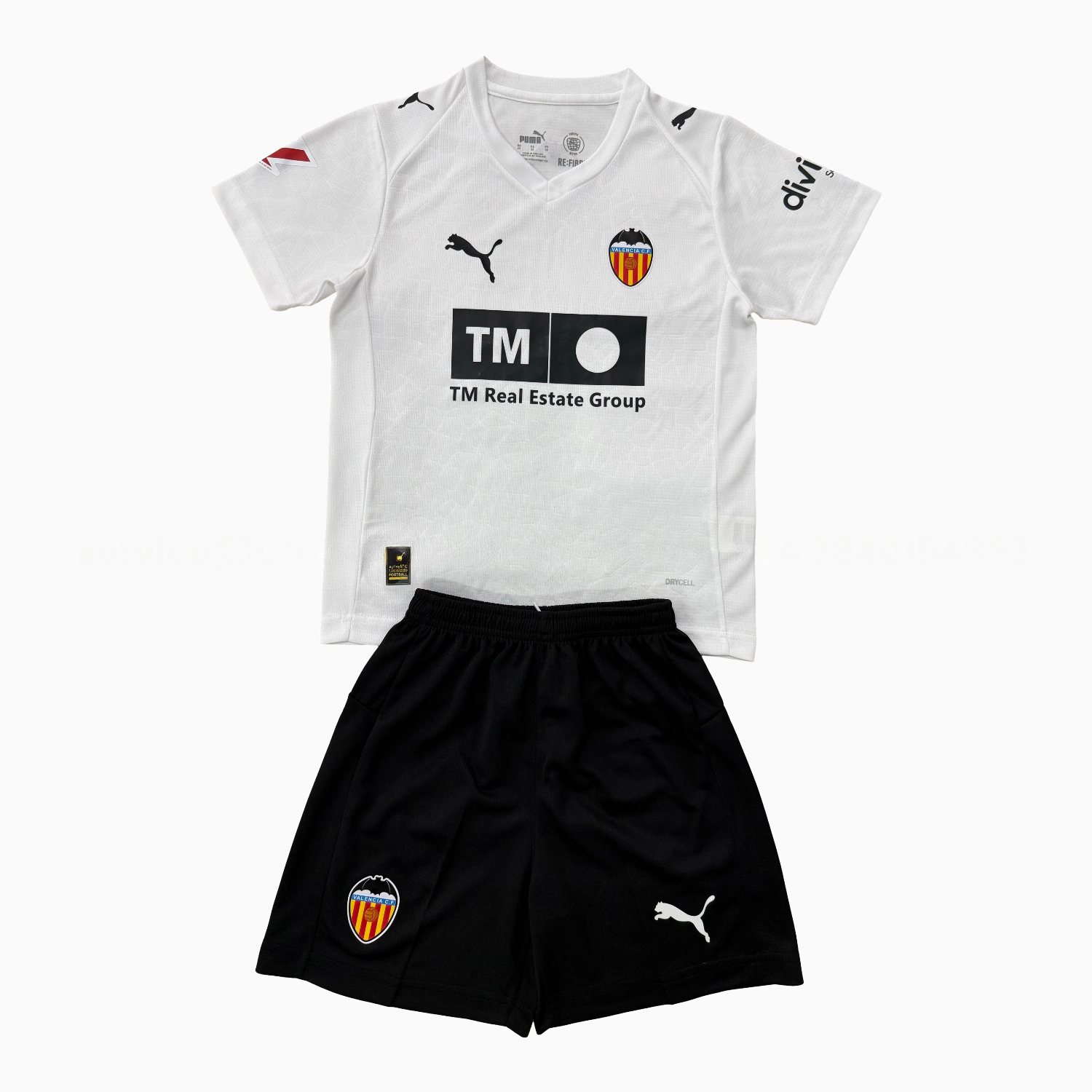 Valencia 25-26 Home Men's Adult Jersey Set - Fans Version - JerseysGala