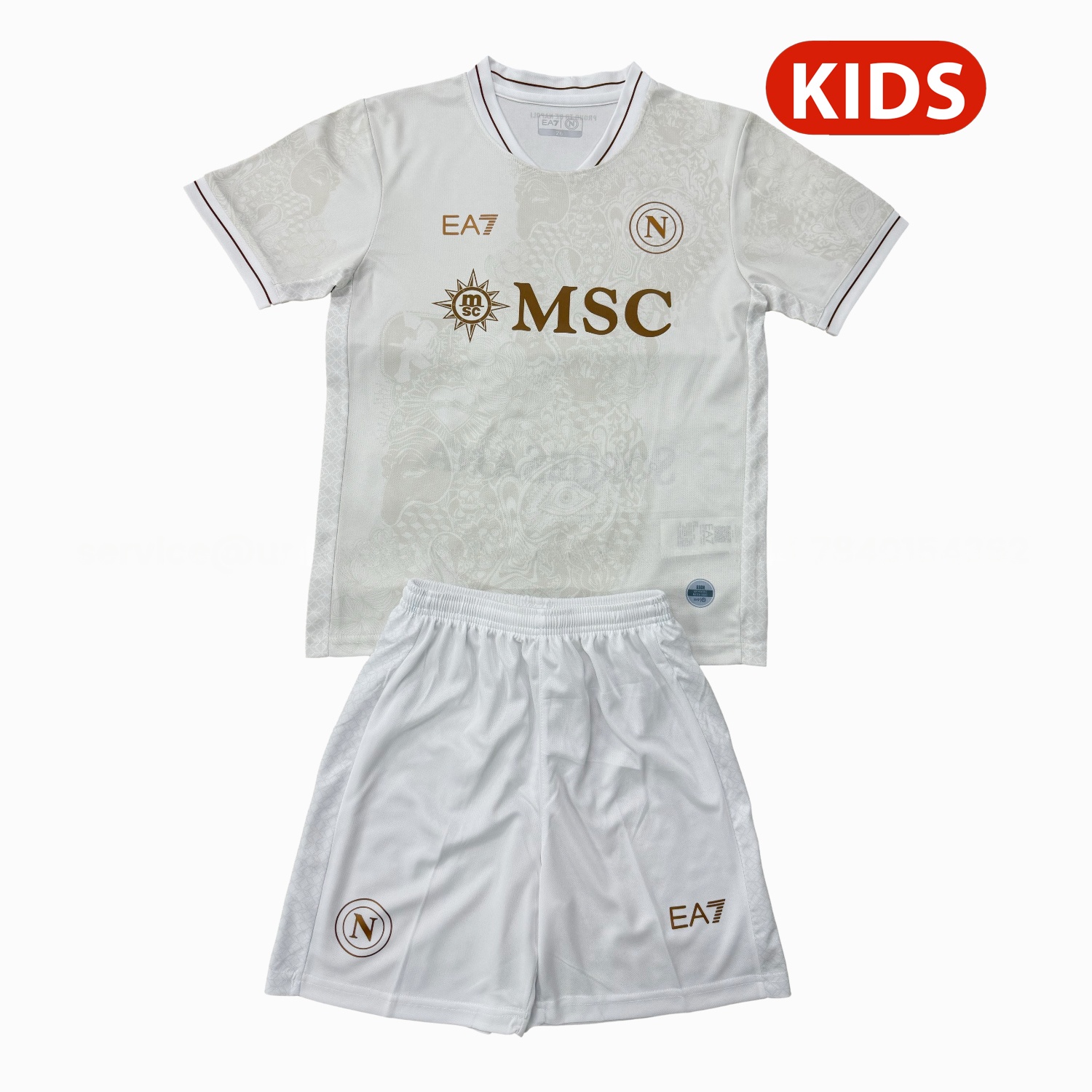 Napoli 25-26 Away Kids Kit - JerseysGala
