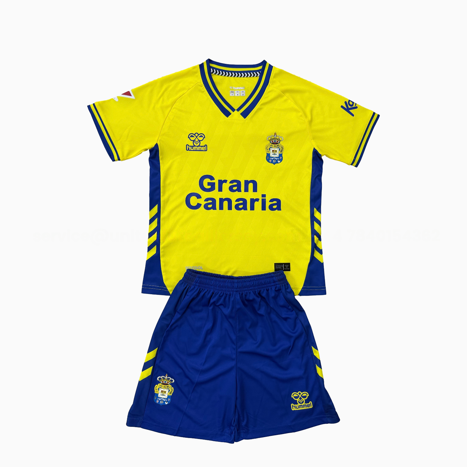 Las Palmas 25-26 Home Men's Adult Jersey Set - Fans Version - JerseysGala