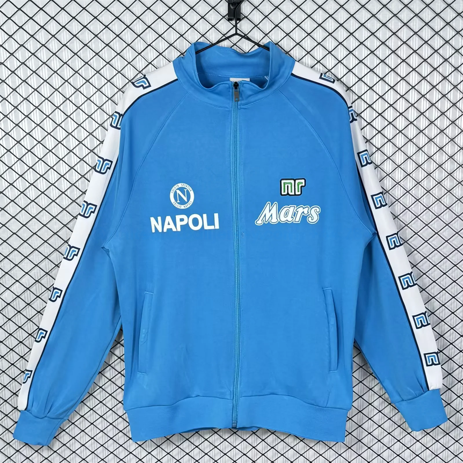 Retro Napoli 1988-89 Blue Windbreaker - JerseysGala
