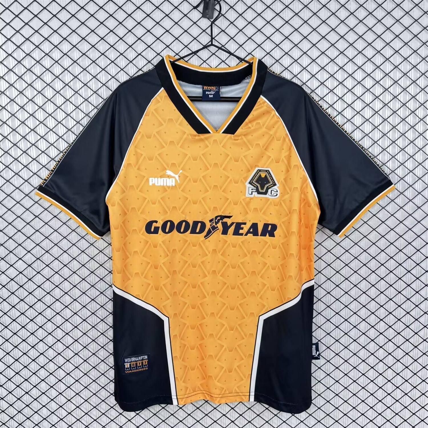 Retro Wolverhampton Wanderers Wolves 1996-98 Home Jersey - JerseysGala