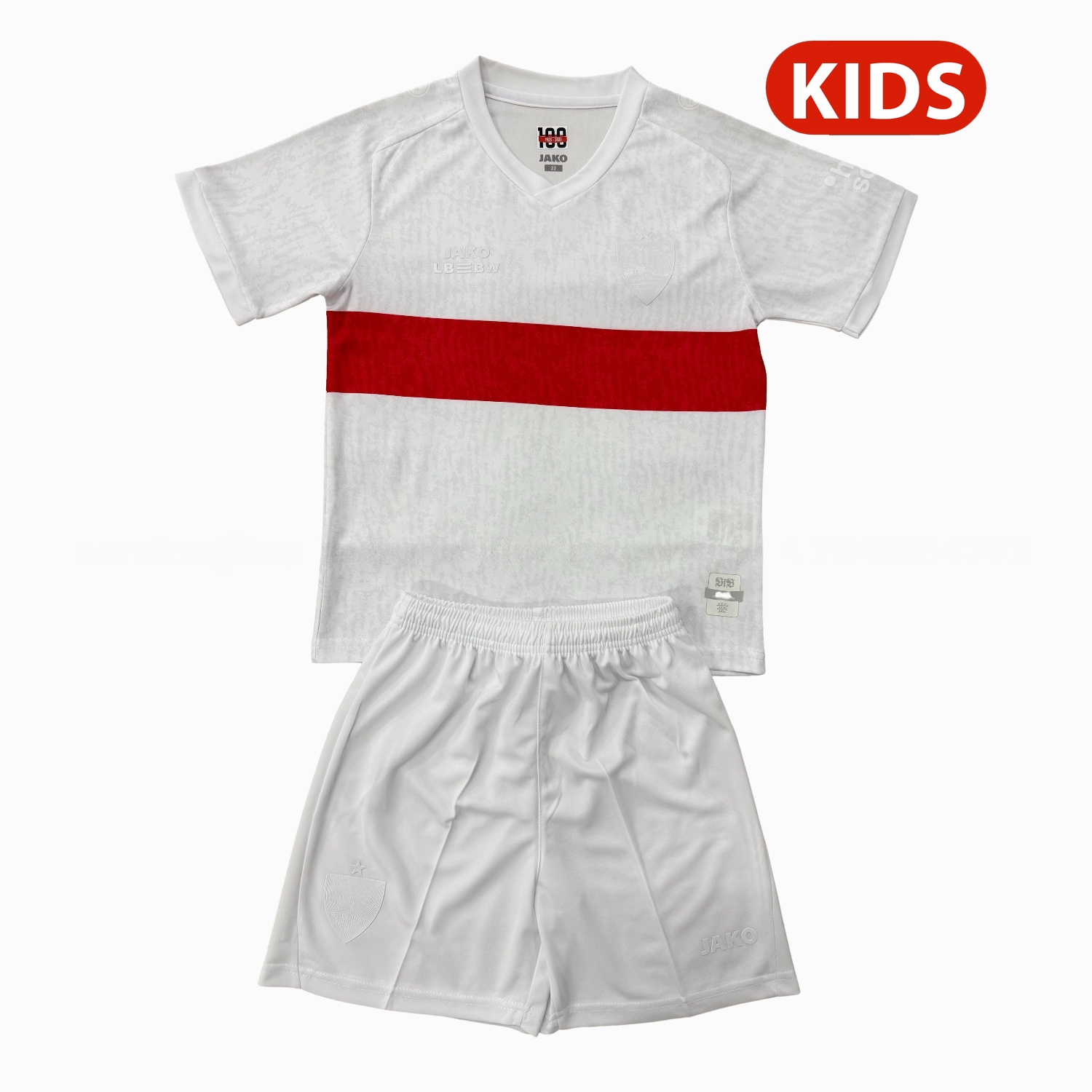 Stuttgart 25-26 100th Anniversary Kids Kit - JerseysGala