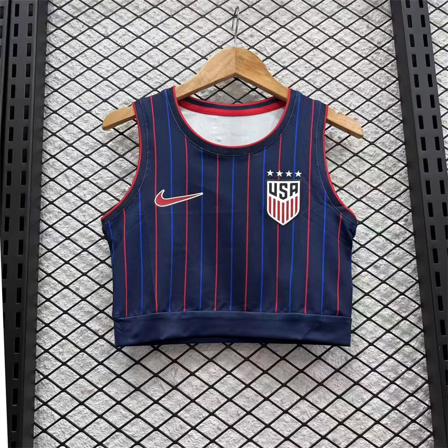 Women's United States USA 25-26 Women's Team Away Yoga Vest - JerseysGala