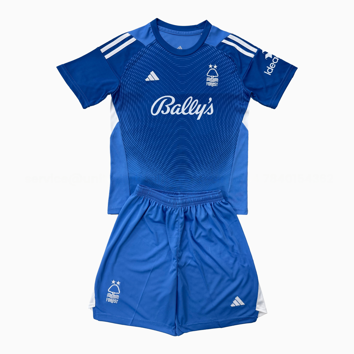 Nottingham Forest 25-26 Blue Goalkeeper Men's Adult Jersey Set - Fans Version - JerseysGala