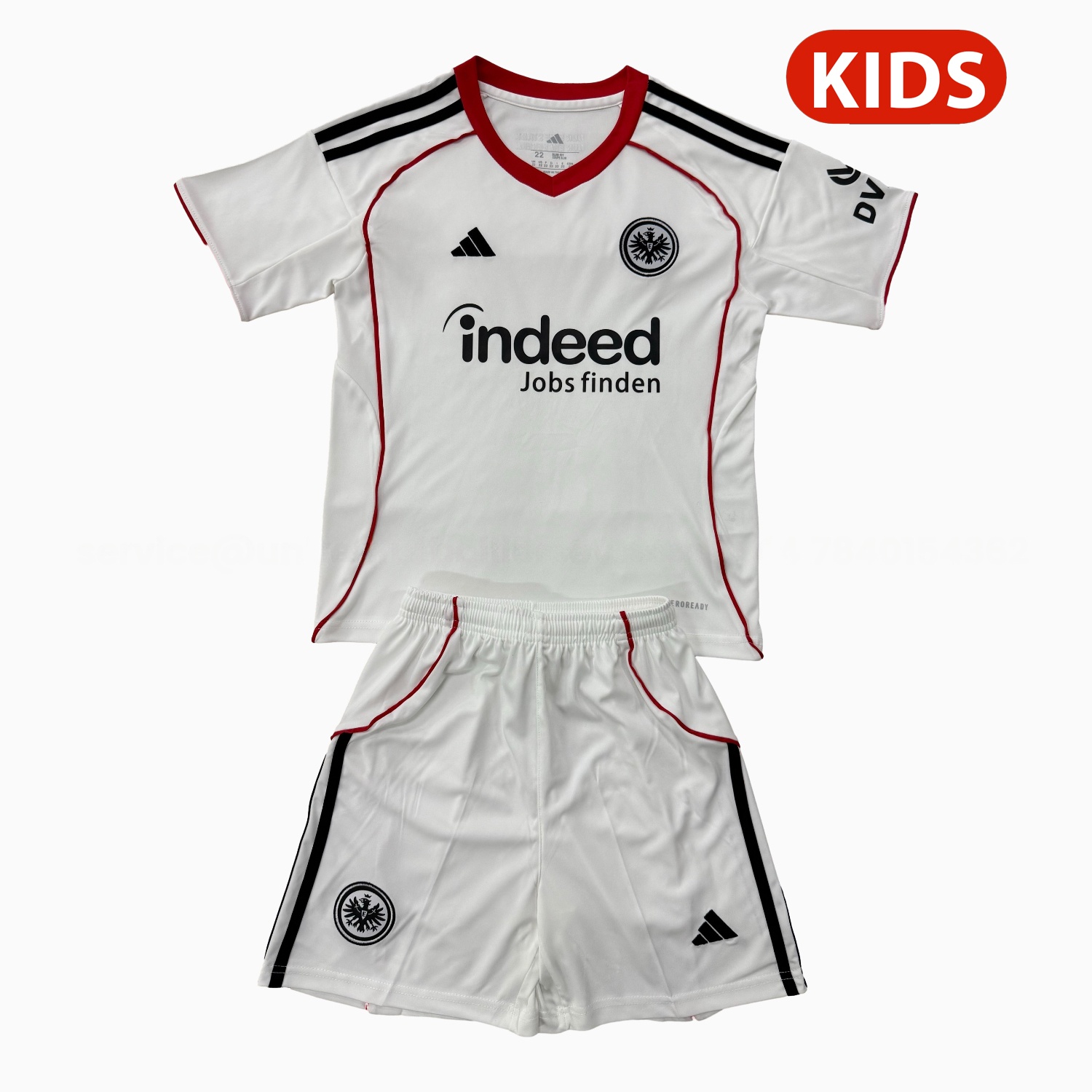 Frankfurt 25-26 Away Kids Kit - JerseysGala