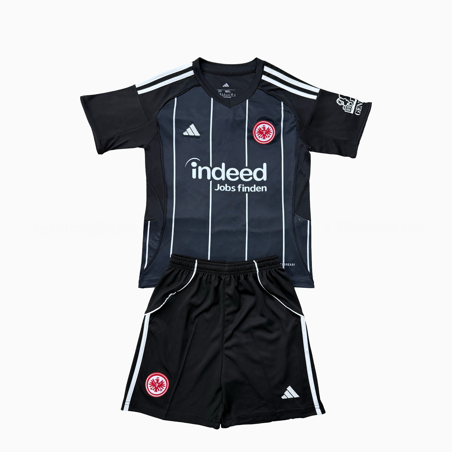 Frankfurt 25-26 Champions League Home Men's Adult Jersey Set - Fans Version - JerseysGala