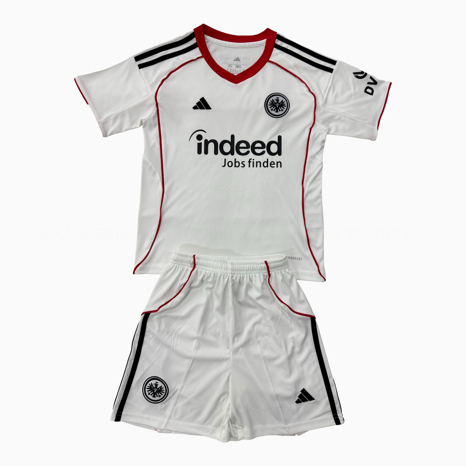 Frankfurt 25-26 Away Men's Adult Jersey Set - Fans Versionrsey Set - Fans Version - JerseysGala