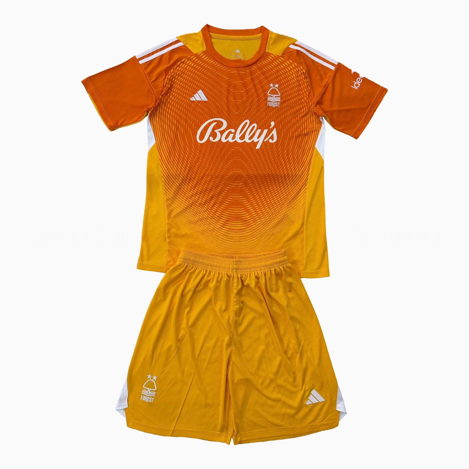 Nottingham Forest 25-26 Orange Goalkeeper Men's Adult Jersey Set - Fans Version - JerseysGala