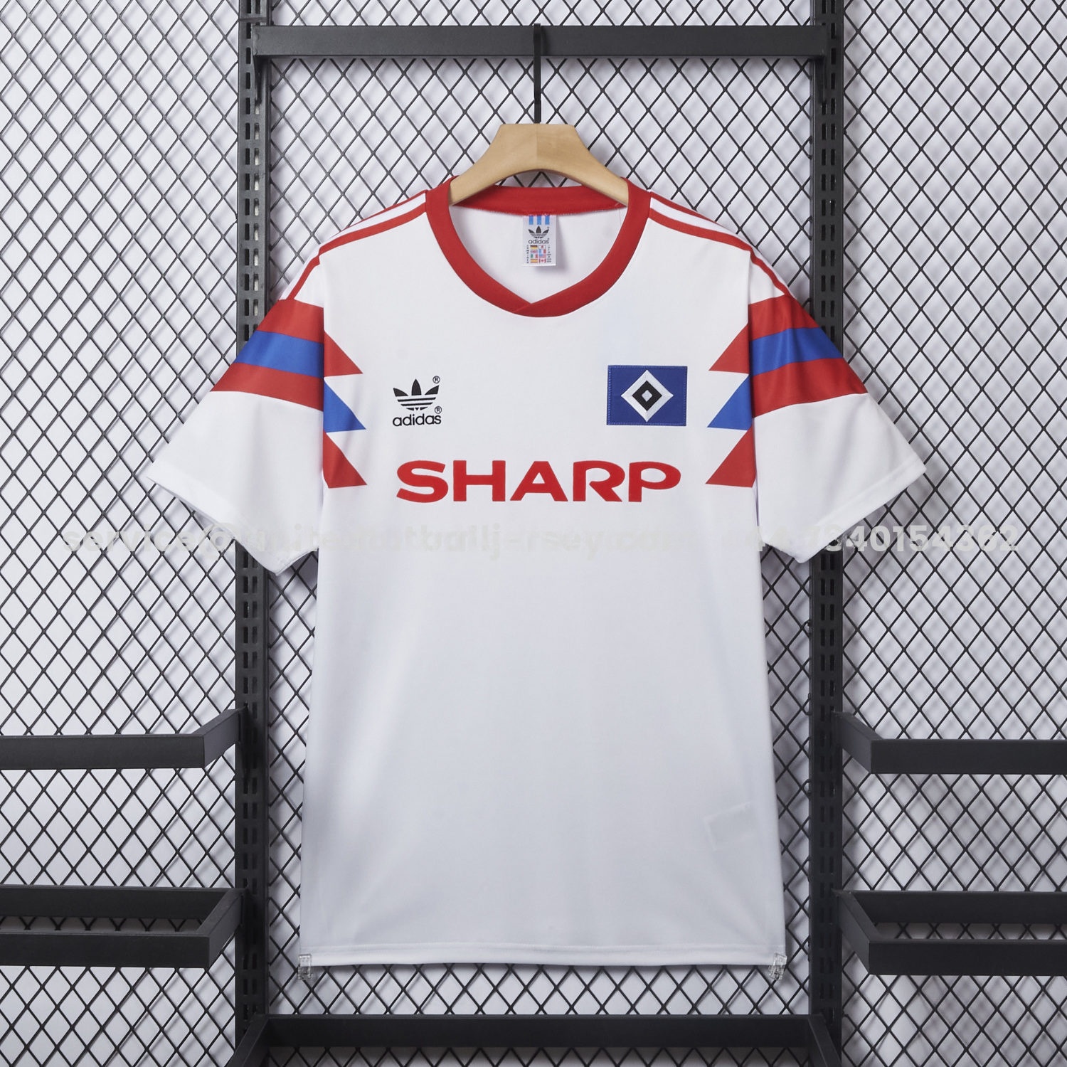 Retro Hamburger SV 1989-90 Home Jersey - JerseysGala