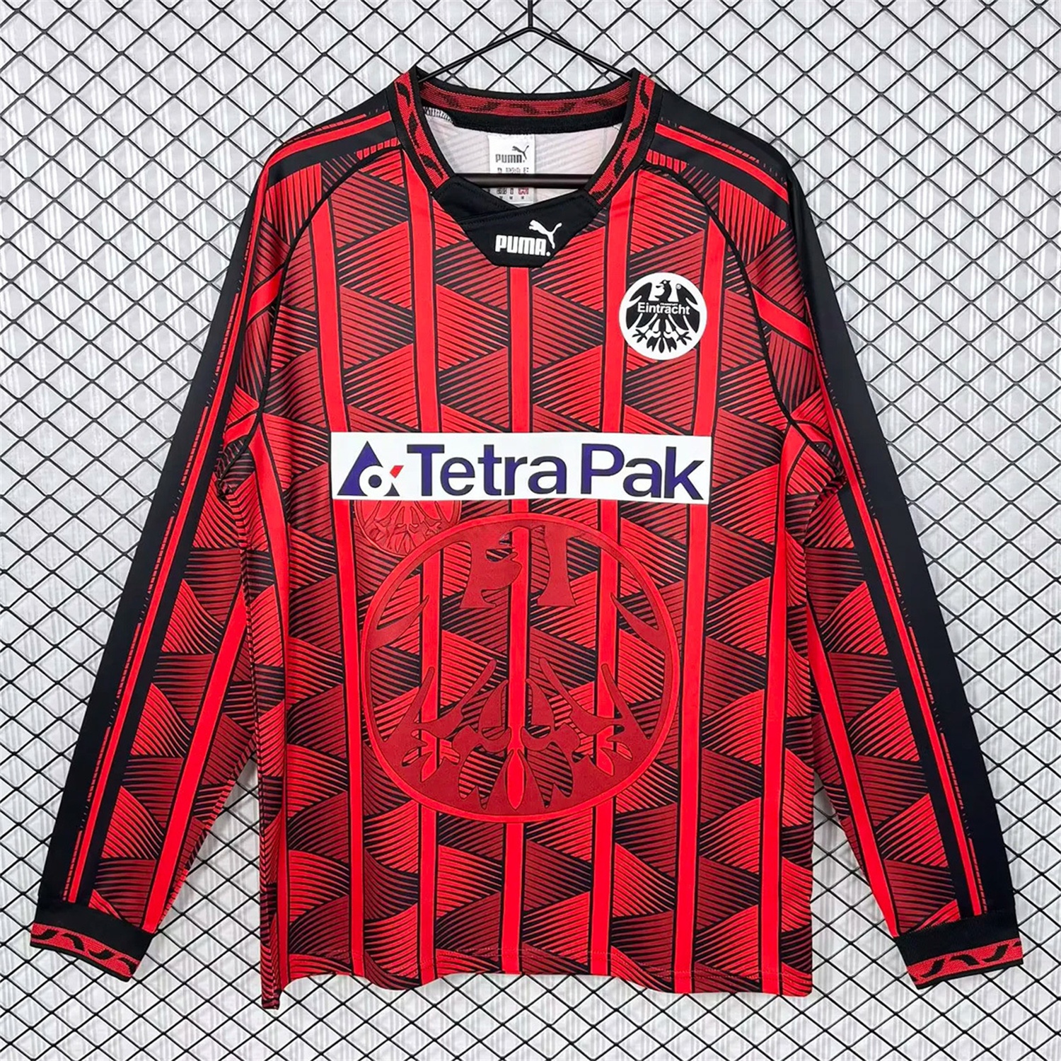 Retro Frankfurt 1995-96 Home Long Sleeves Jersey - JerseysGala