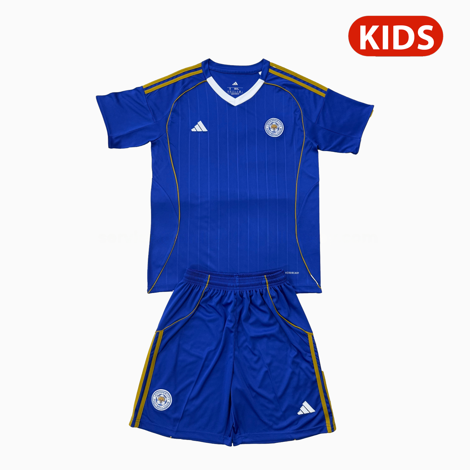 Leicester City 25-26 Home Kids Kit - JerseysGala