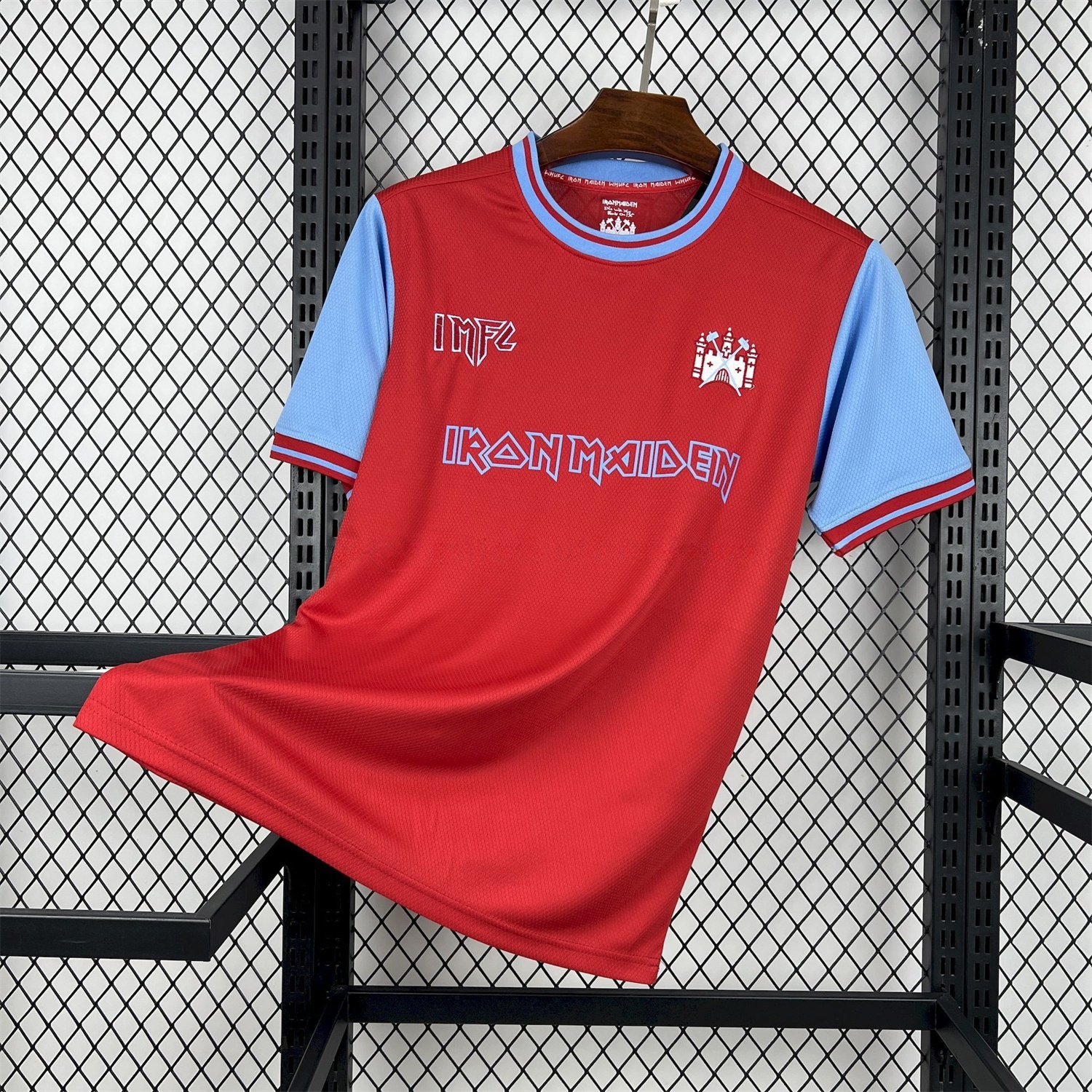 West Ham United 25-26 x Iron Maiden 50th Anniversary Jersey - Fans Version - JerseysGala