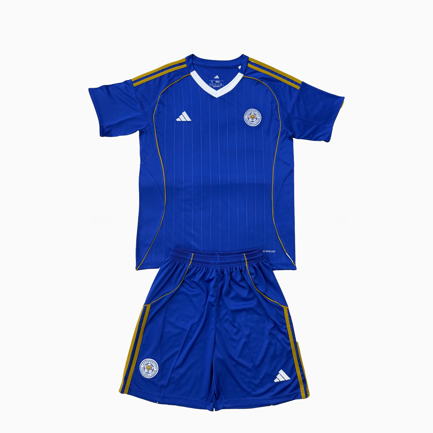 Leicester City 25-26 Home Men's Adult Jersey Set - Fans Version - JerseysGala
