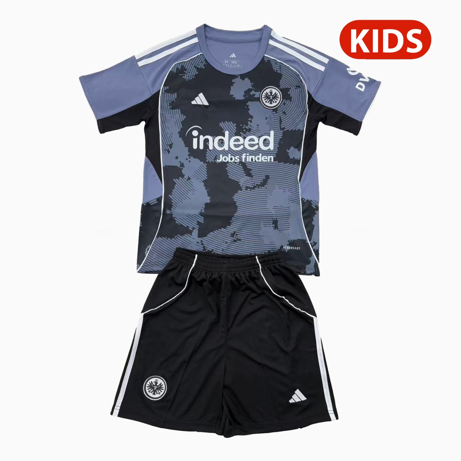 Frankfurt 25-26 Third Kids Kit - JerseysGala