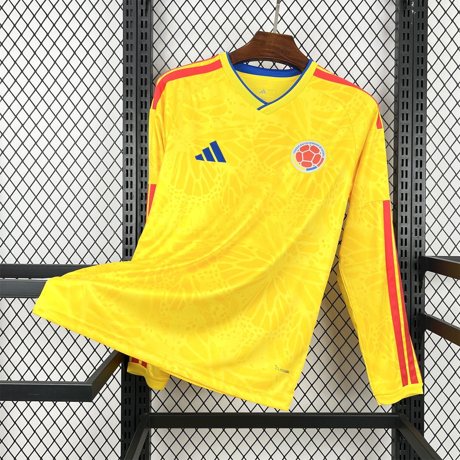 Colombia 2026 Home Long Sleeves Jersey - Fans Version - JerseysGala