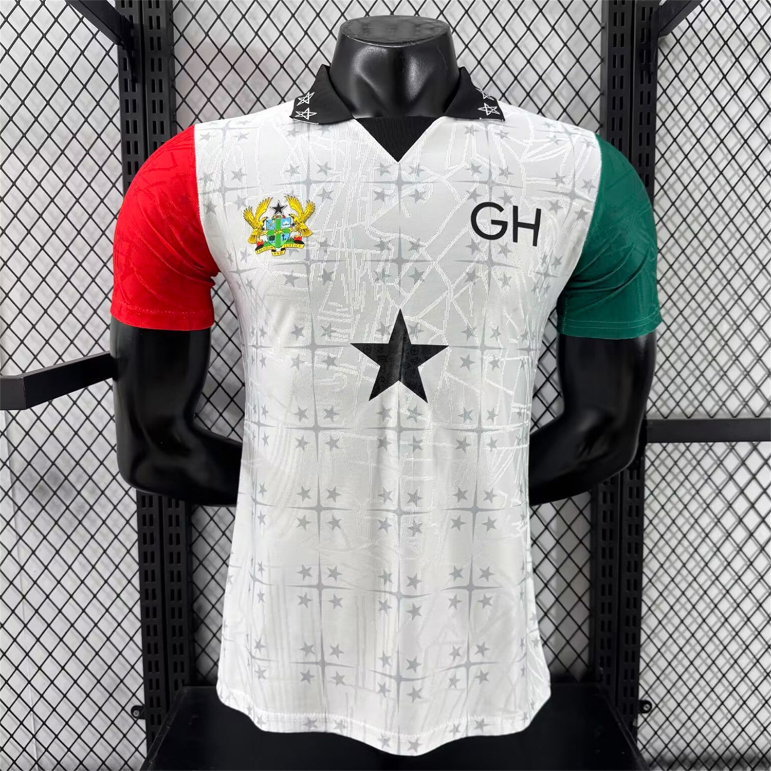 Ghana 2026 Coat Of Arms White Special Jersey - Player Version - JerseysGala