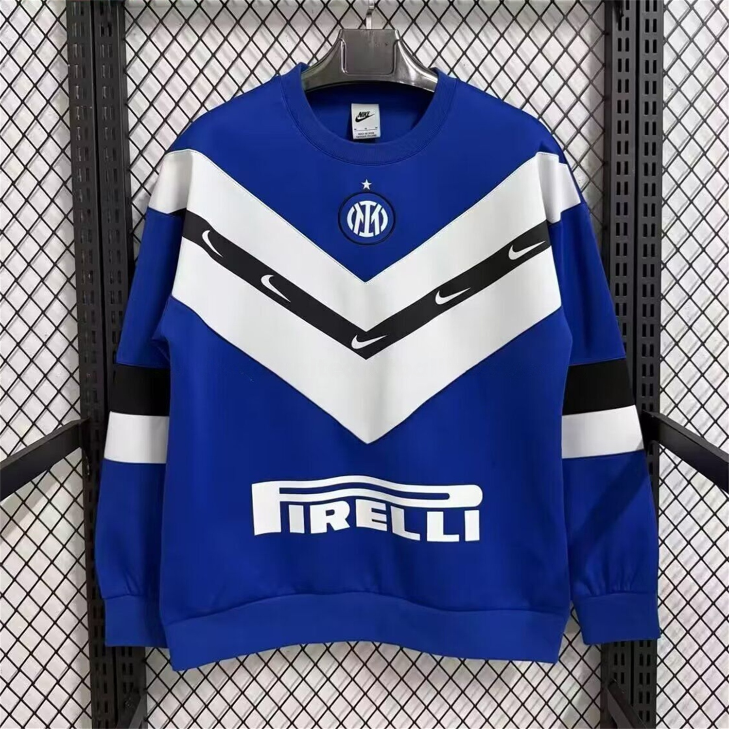 Inter Milan Blue And White Unisex Pullover Hoodieullover Hoodie - JerseysGala