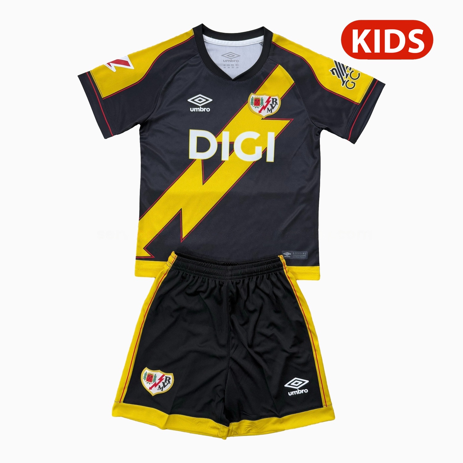 Rayo Vallecano 25-26 Third Kids Kit - JerseysGala