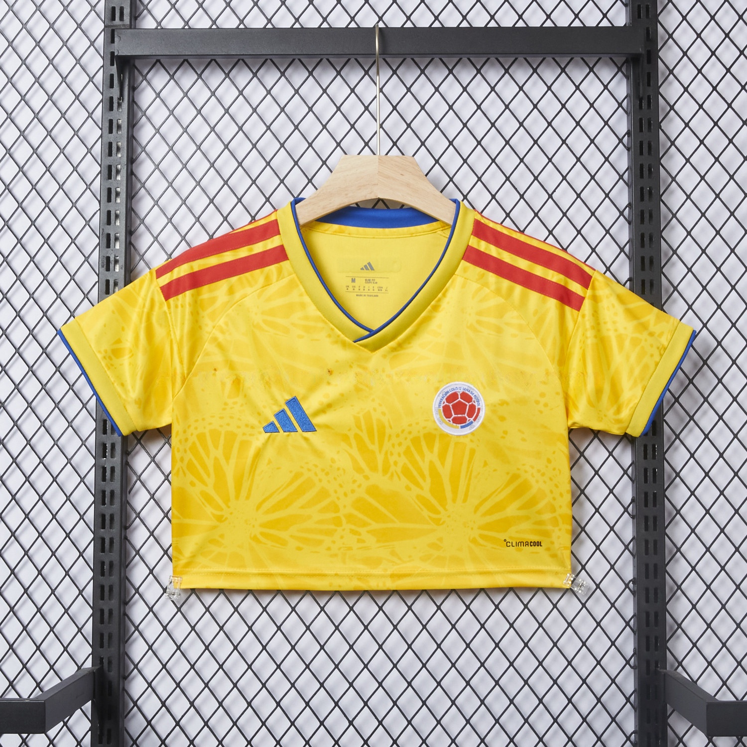 Women's Colombia 2026 Home Cropped Jersey - JerseysGala